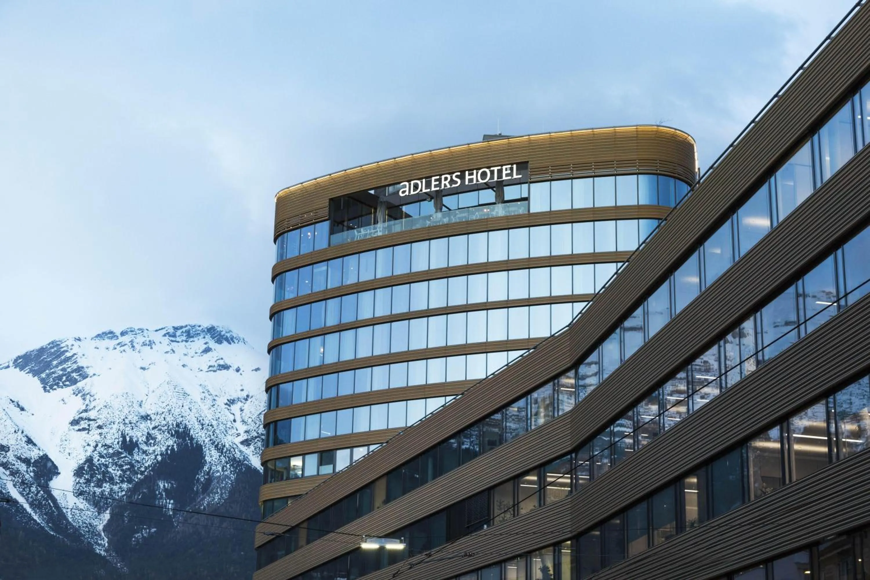 Property building in ADLERS Hotel Innsbruck