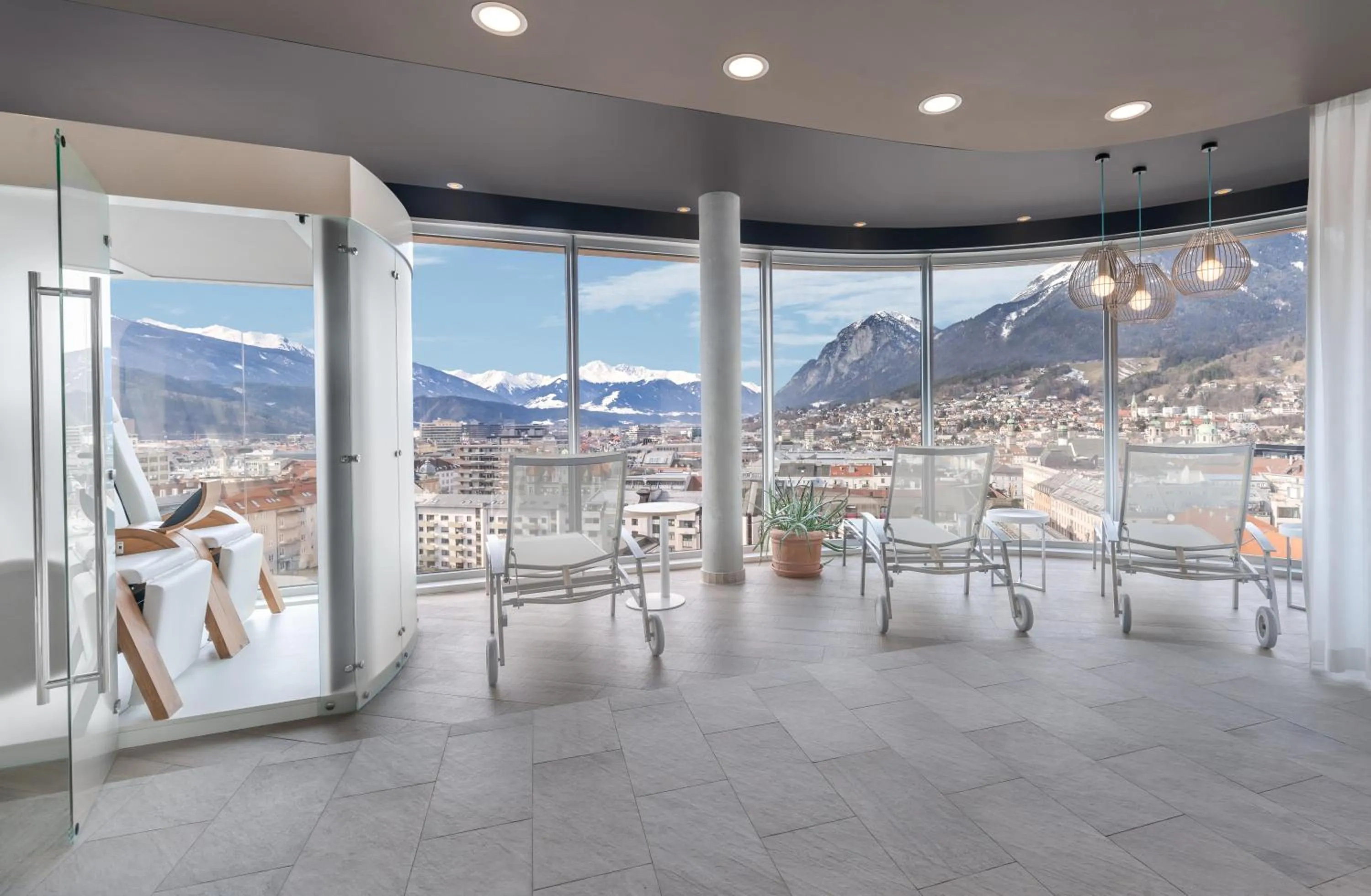 Spa and wellness centre/facilities in ADLERS Hotel Innsbruck