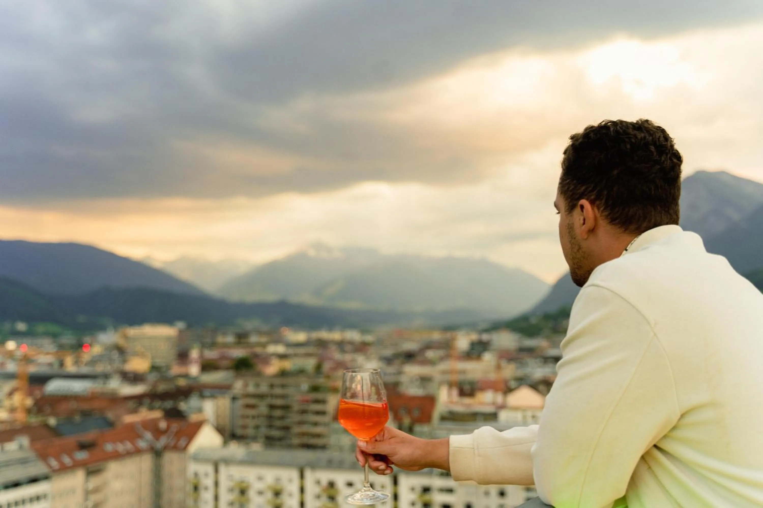 Balcony/Terrace in ADLERS Hotel Innsbruck