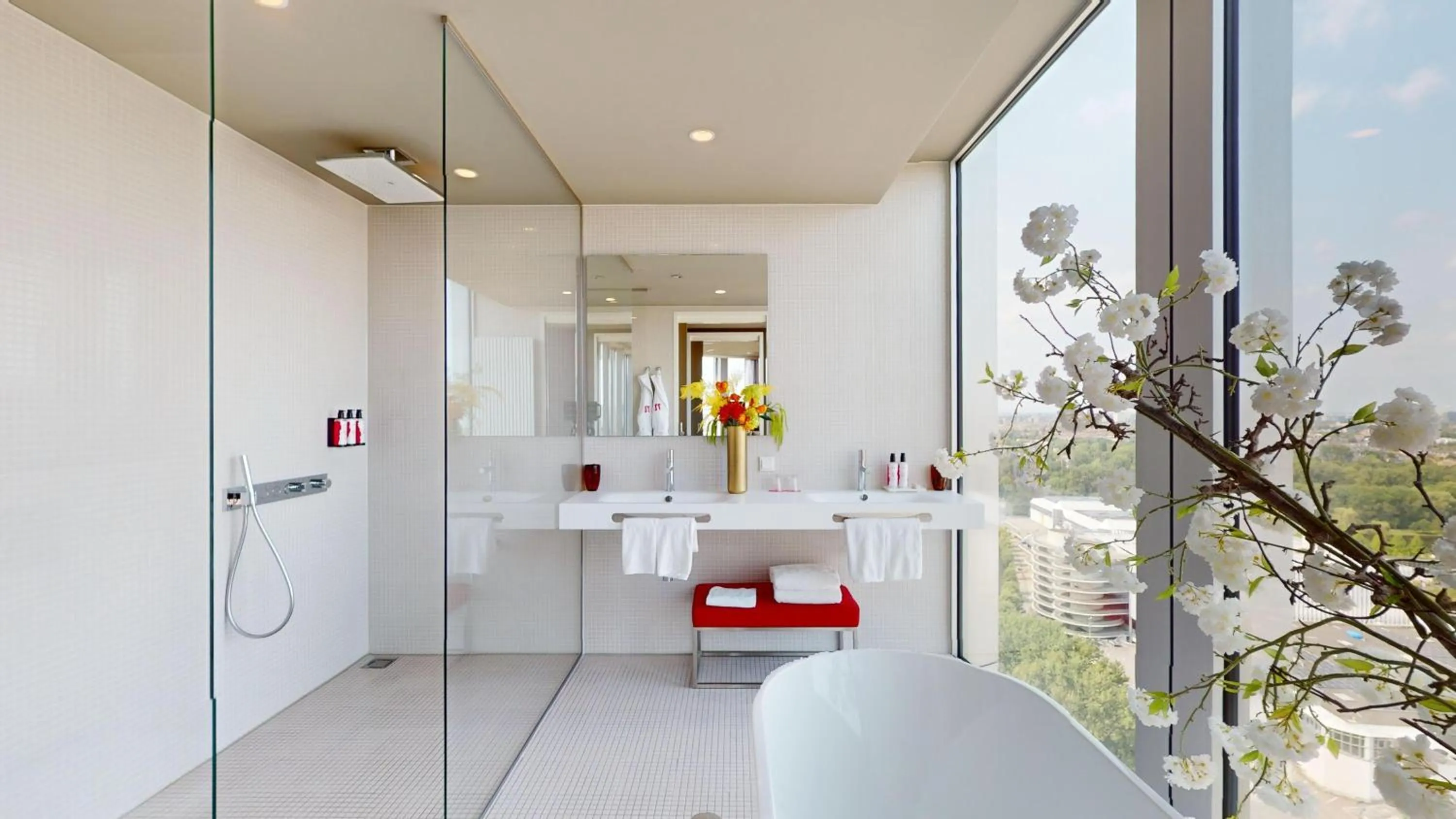 Bedroom in nhow Amsterdam Rai