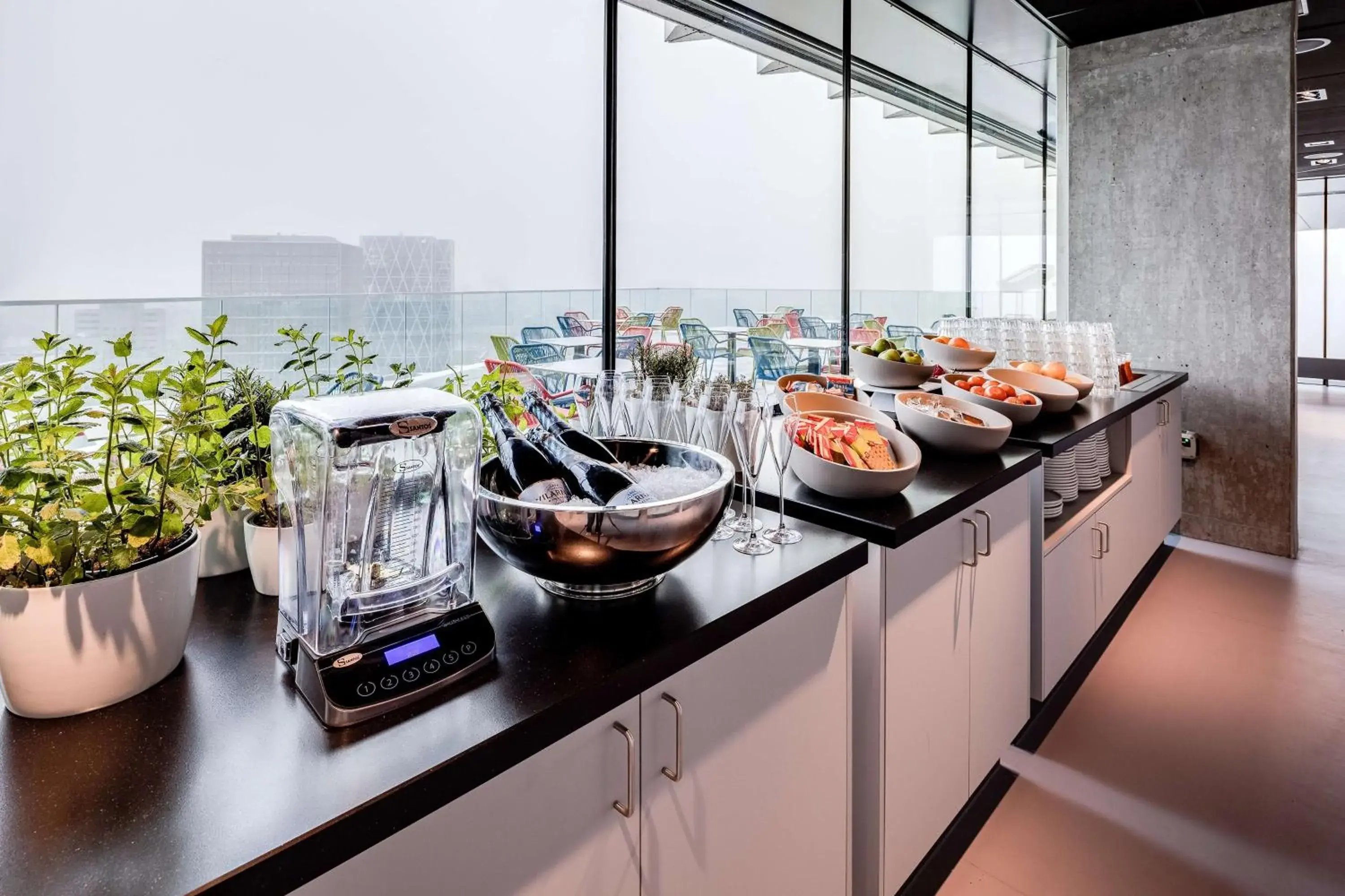 Breakfast in nhow Amsterdam Rai Breakfast in nhow Amsterdam Rai