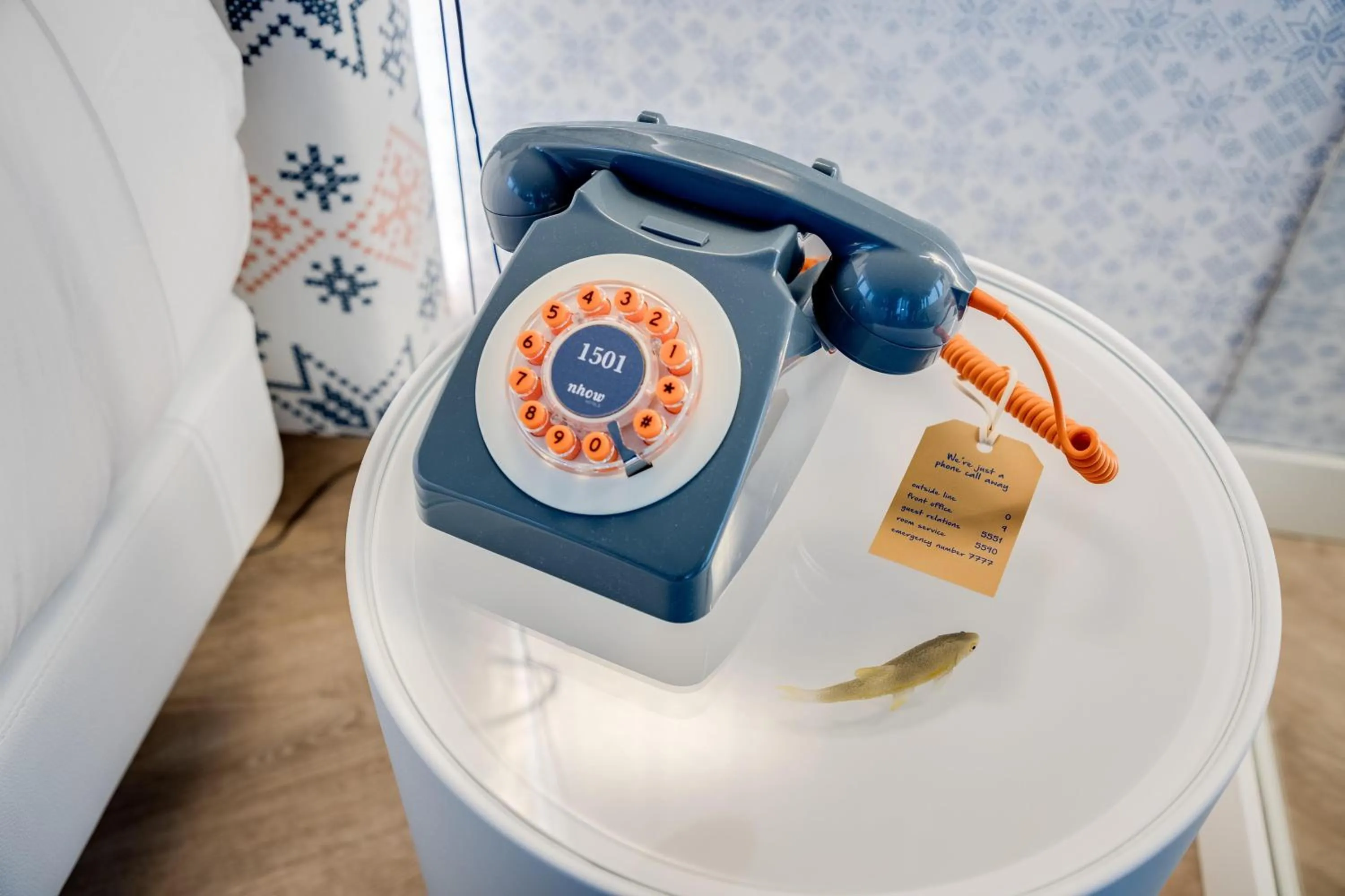 Bedroom in nhow Amsterdam Rai