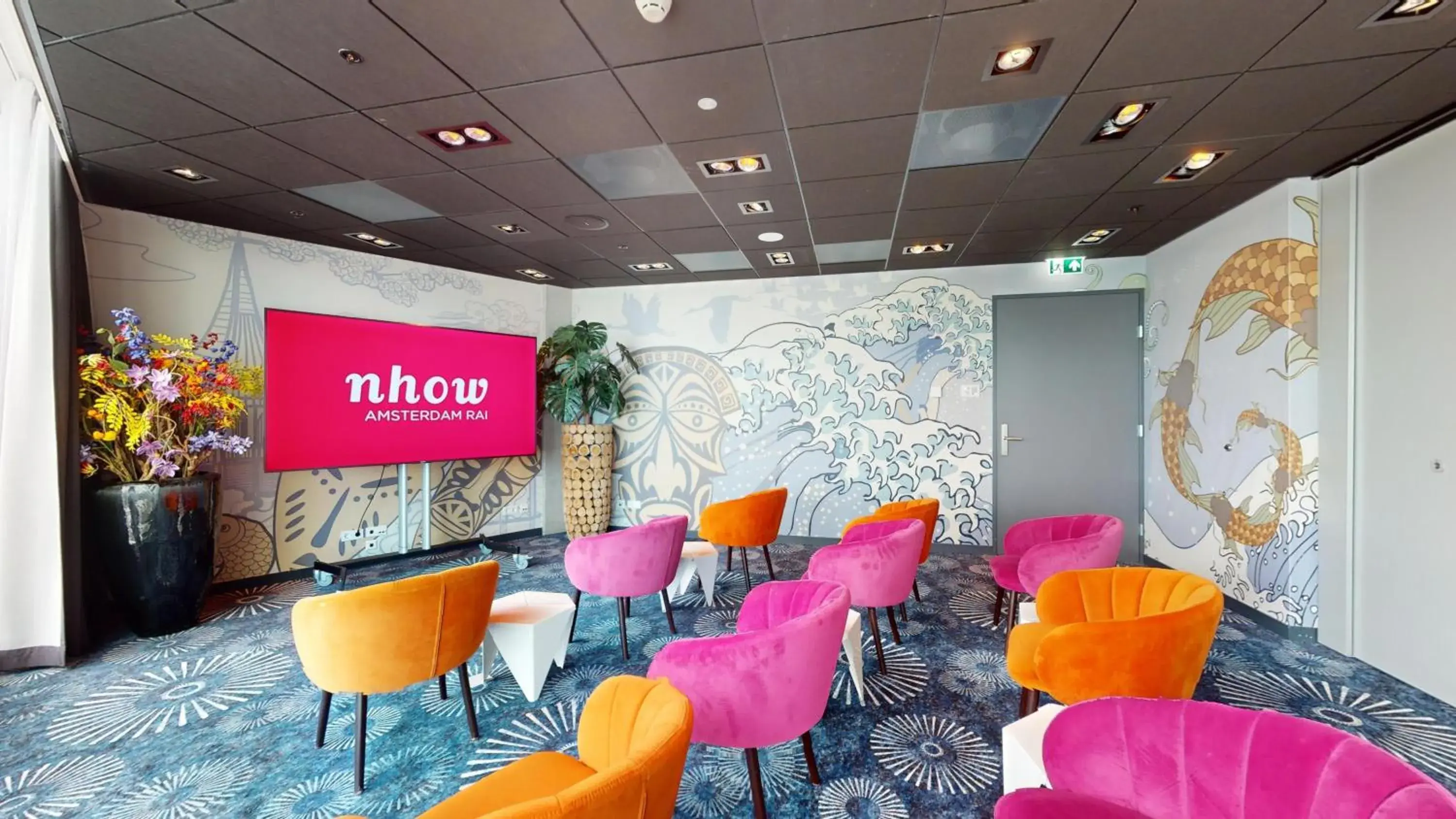 Bedroom in nhow Amsterdam Rai Bedroom in nhow Amsterdam Rai