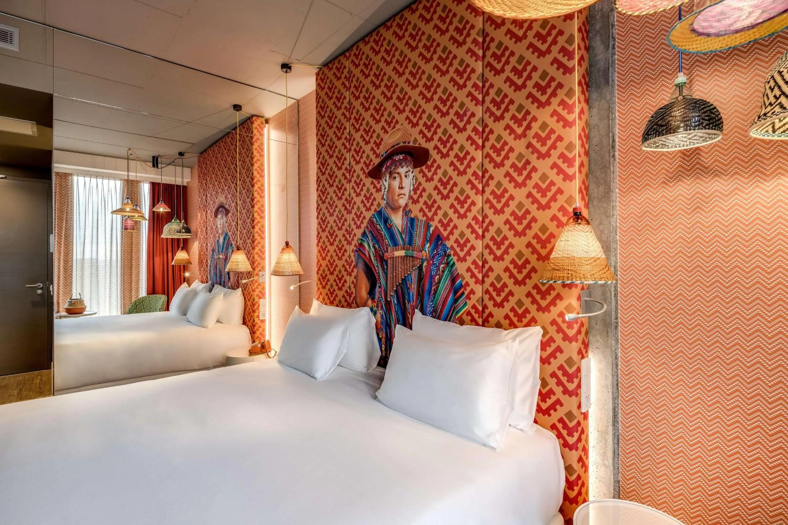 Bedroom, Bed in nhow Amsterdam Rai