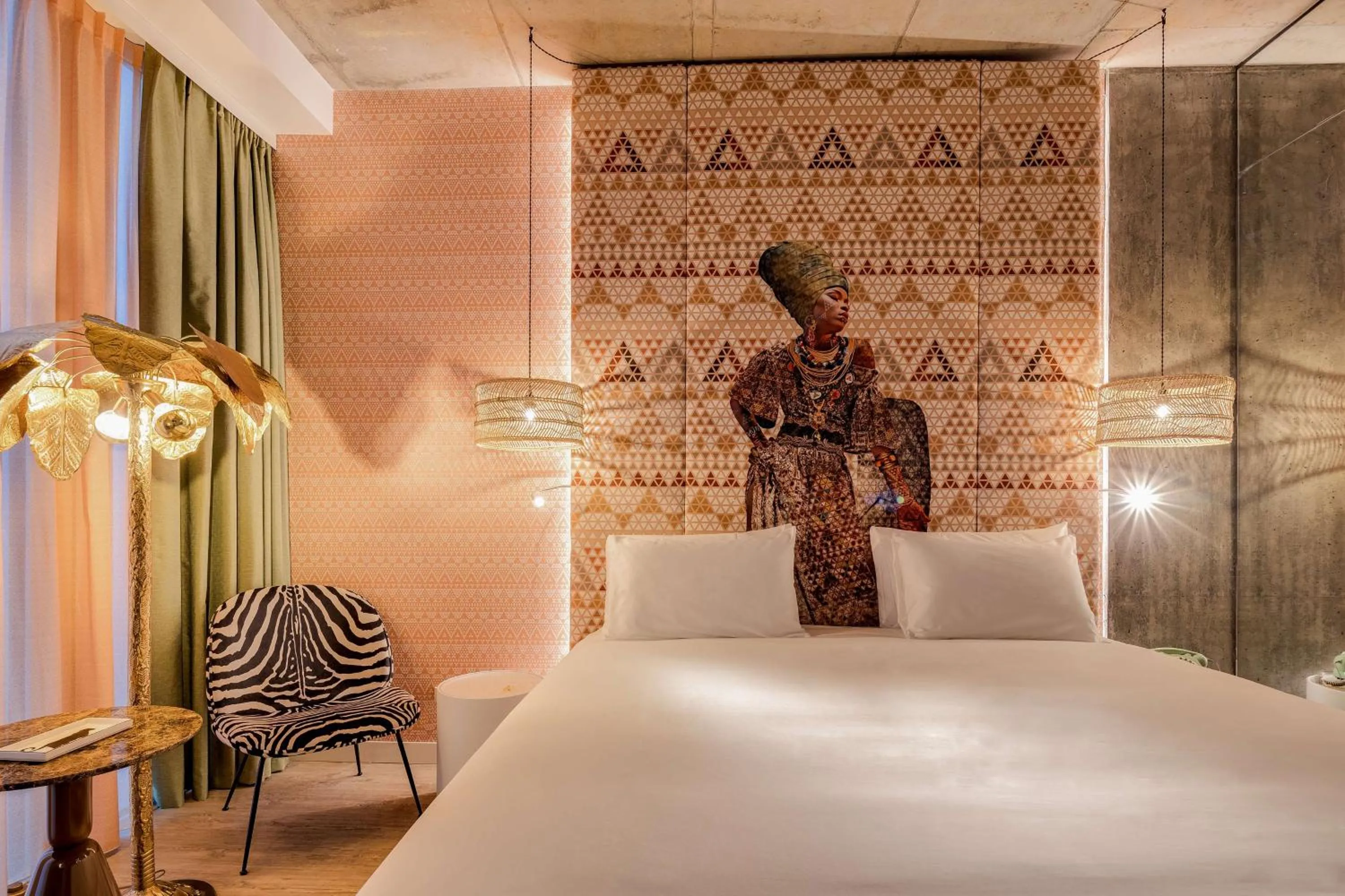 Bedroom, Bed in nhow Amsterdam Rai