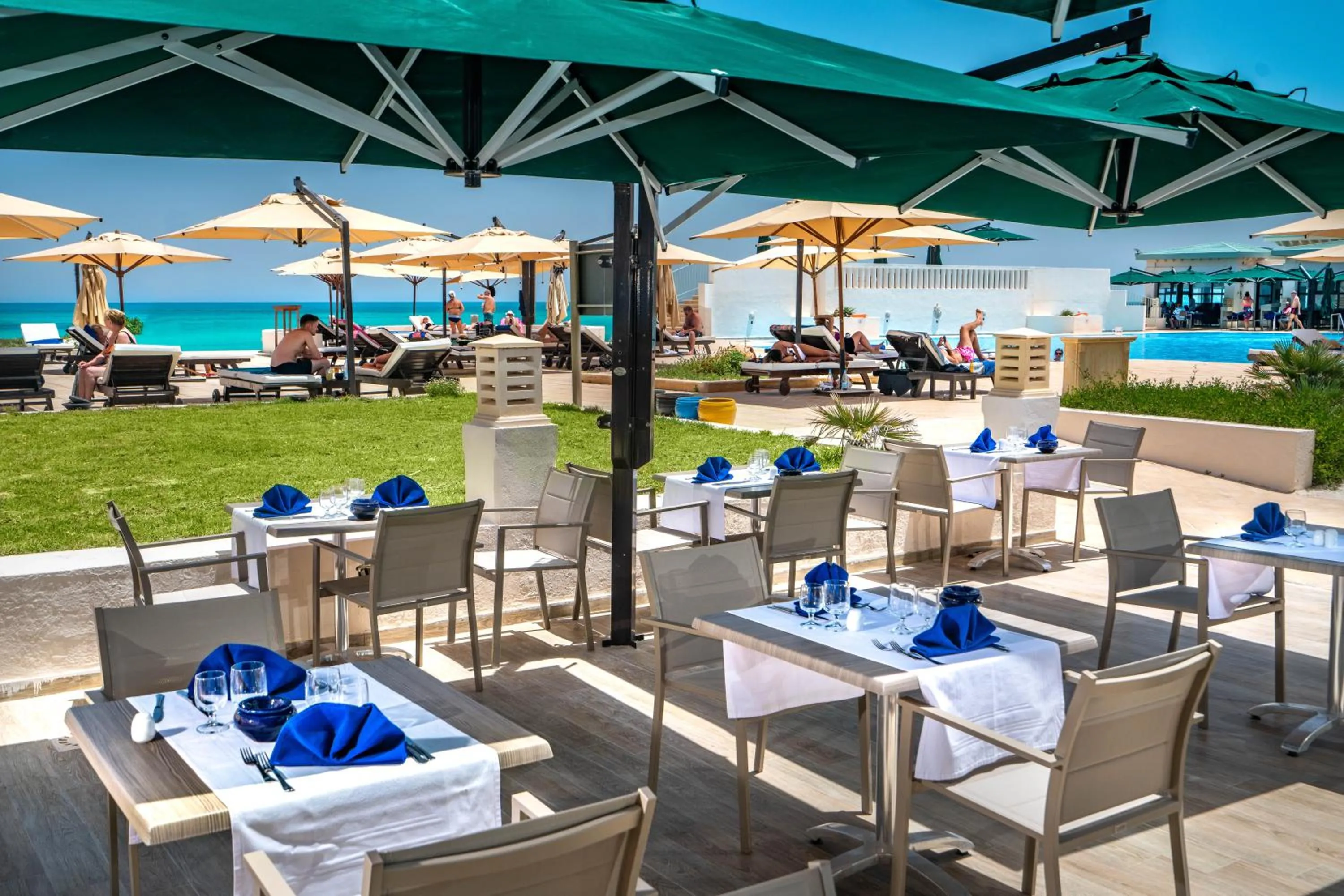 Patio in Ulysse Thalasso & Spa - All Inclusive