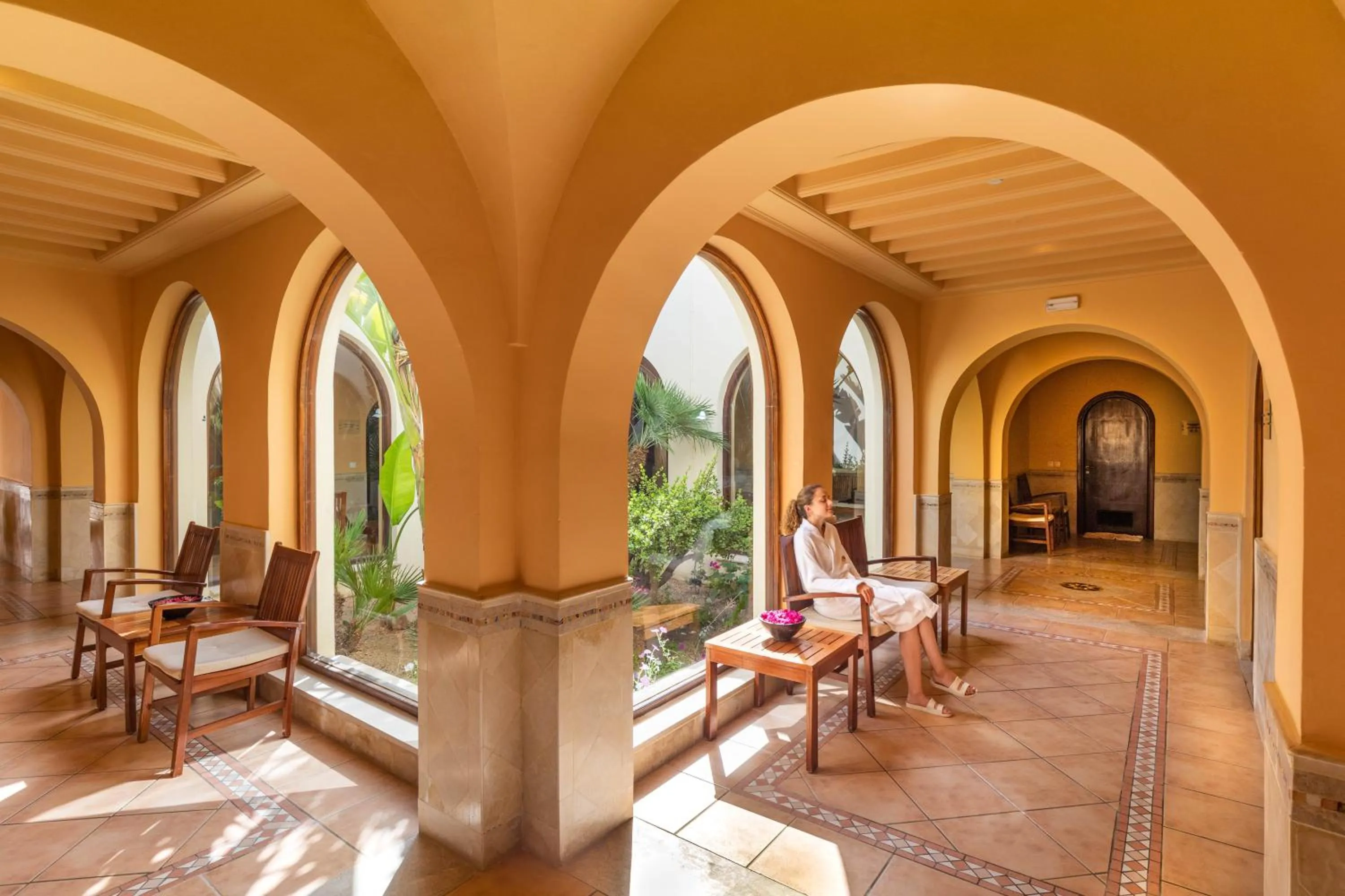 Patio in Ulysse Thalasso & Spa - All Inclusive