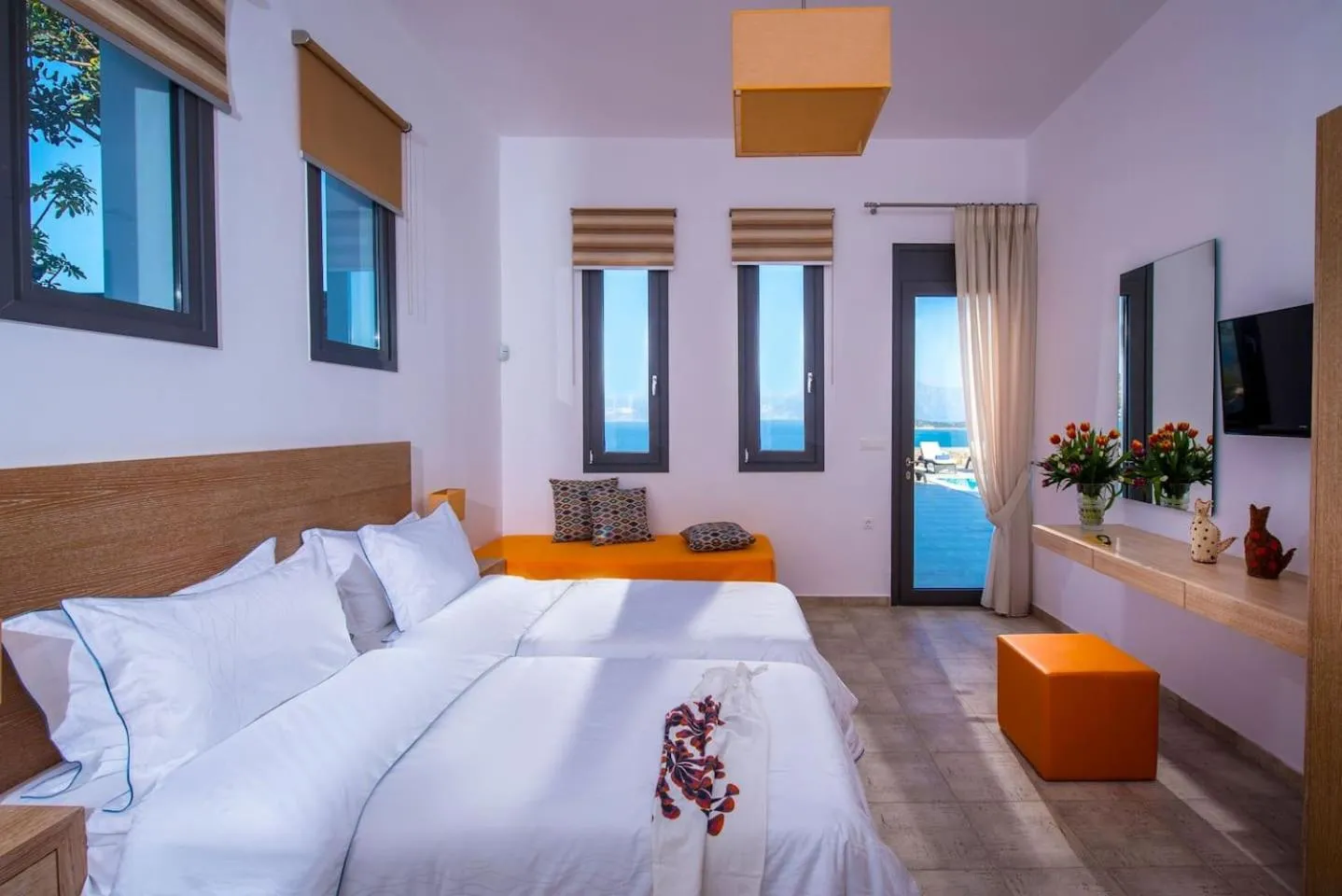 Bedroom, Bed in Villa Bellelen