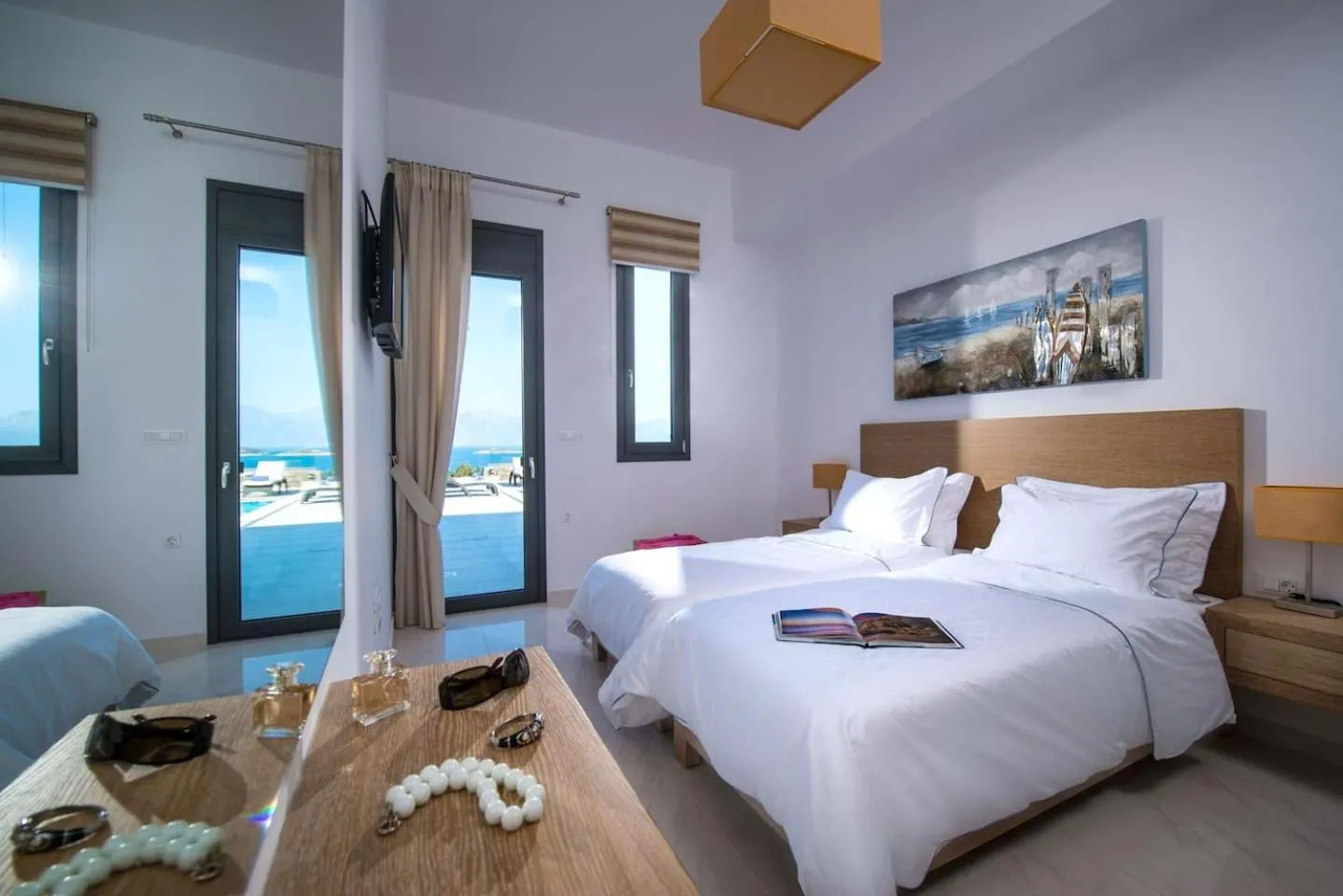 Bedroom, Bed in Villa Bellelen