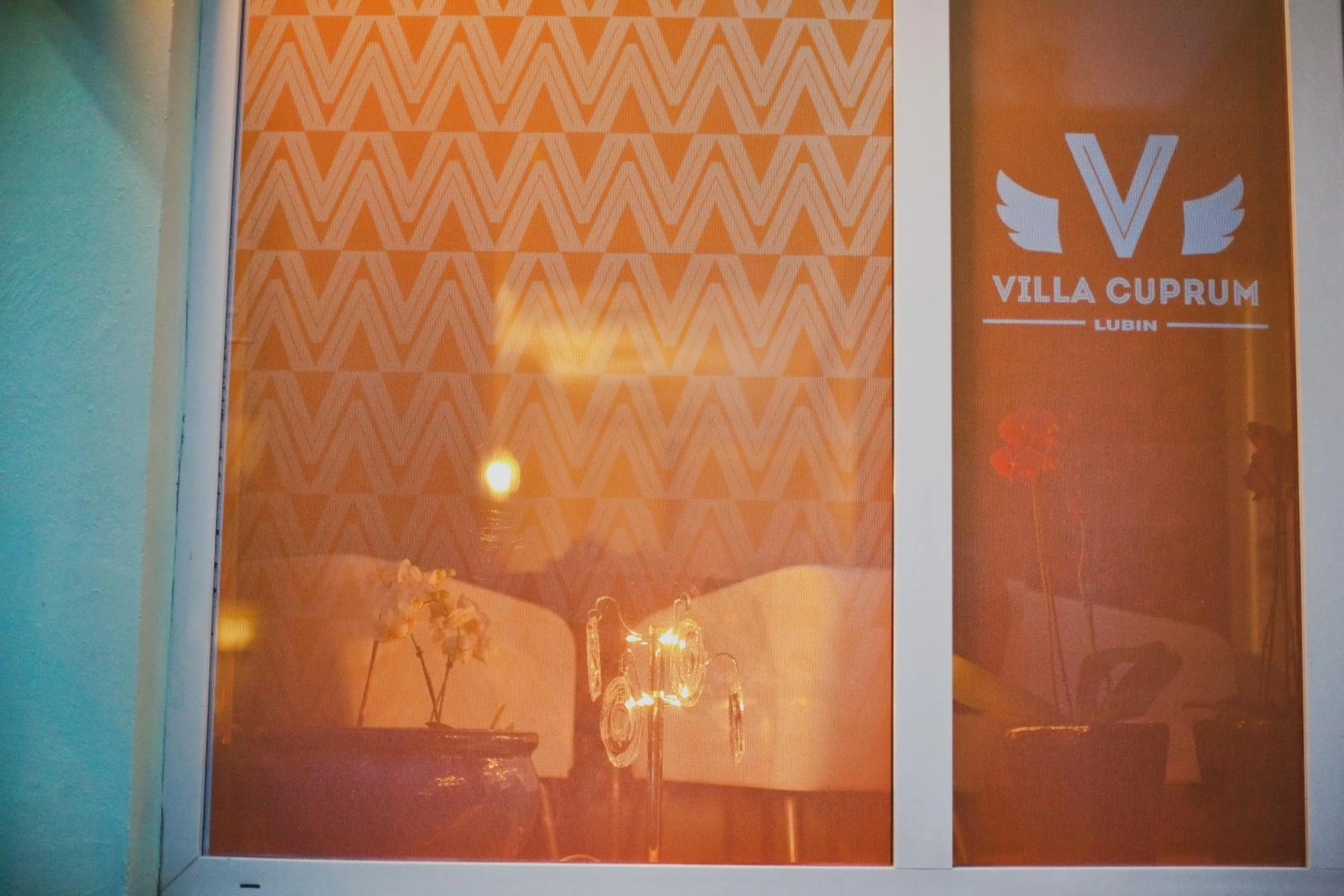 Decorative detail in Villa Cuprum