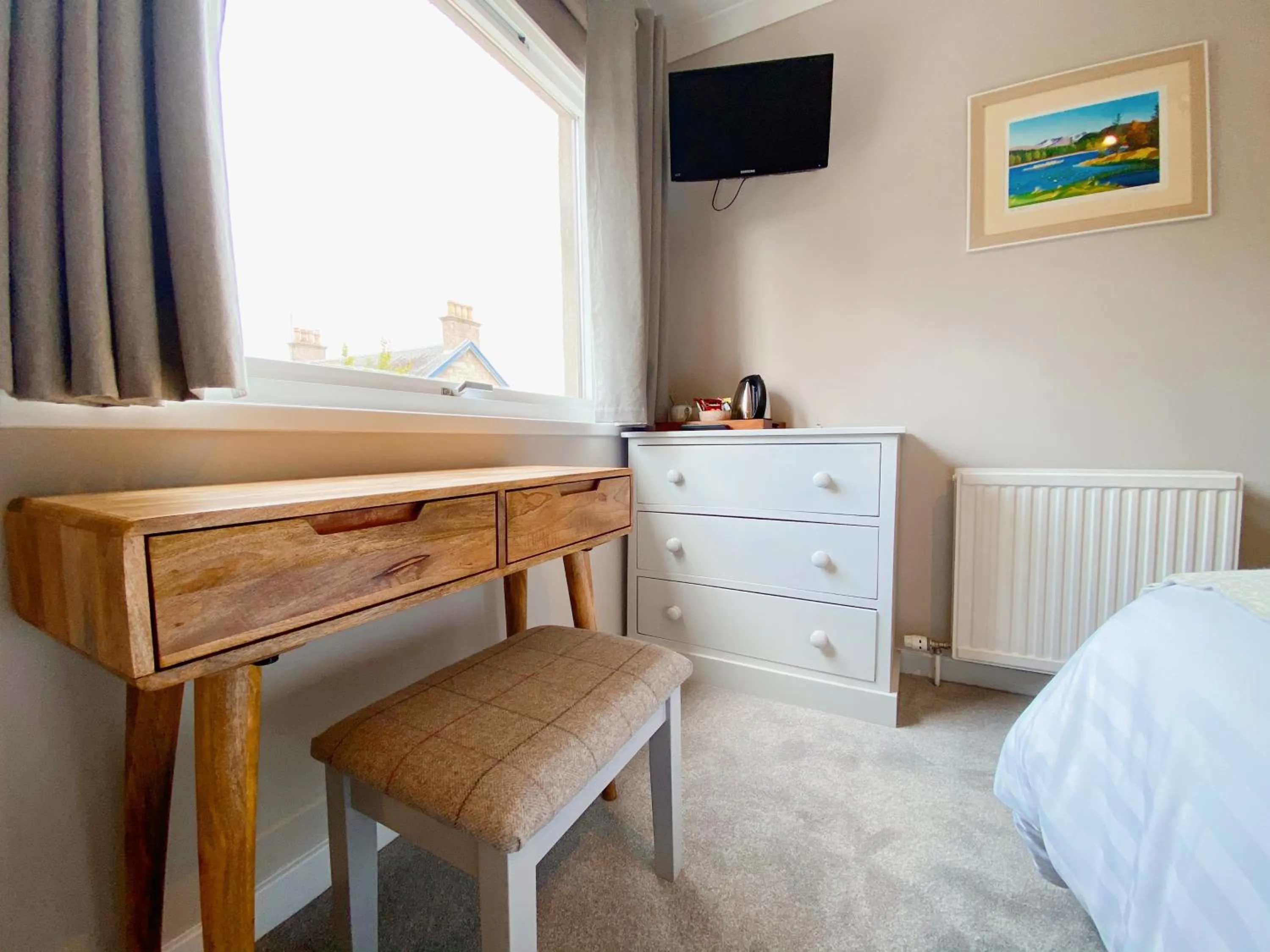 Bed in Cairngorm Guest House