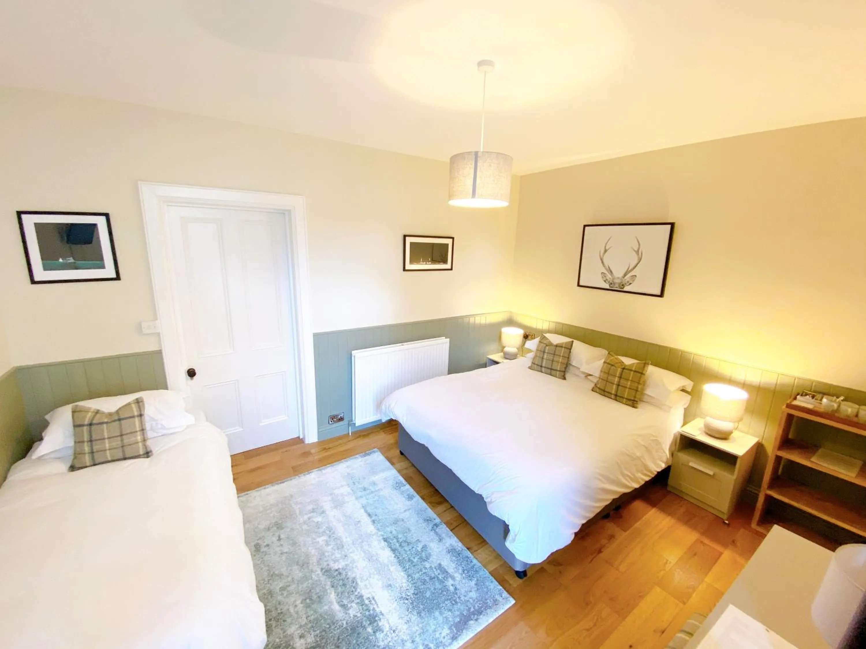 Bed in Cairngorm Guest House