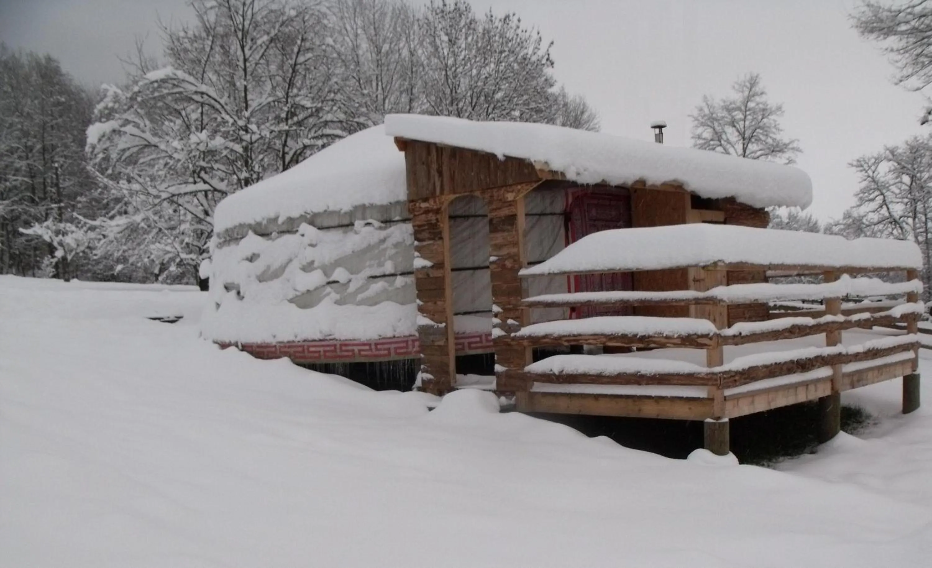 Winter in Le Domaine du Châtelet