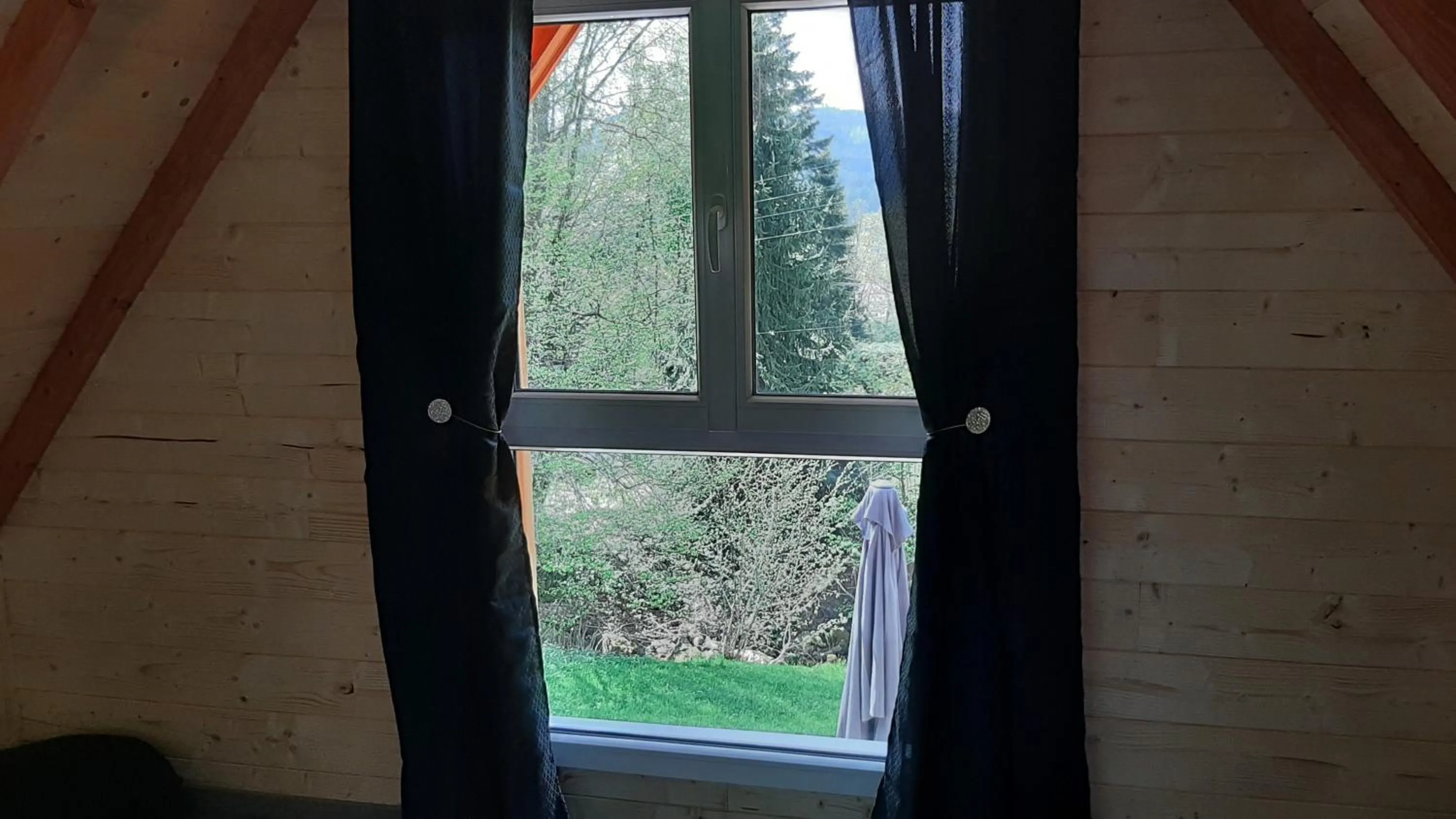 Garden view in Le Domaine du Châtelet