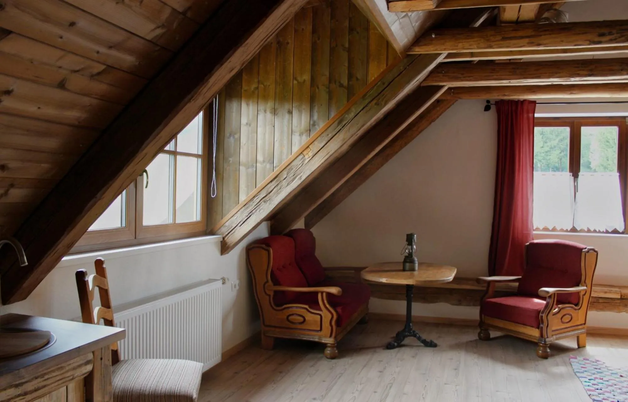 Seating area in Tiefala's Eck