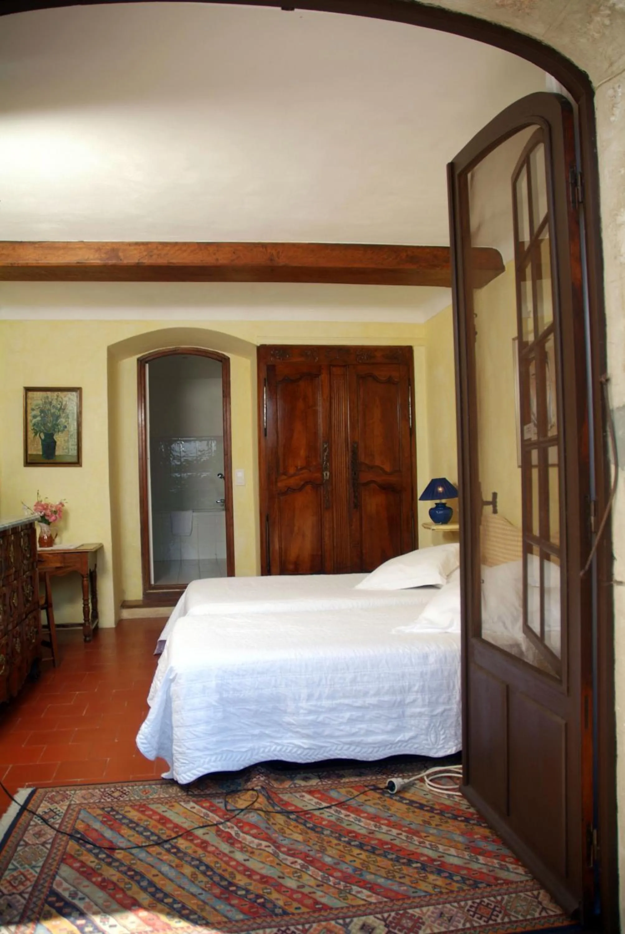Bedroom, Bed in Les Orangers