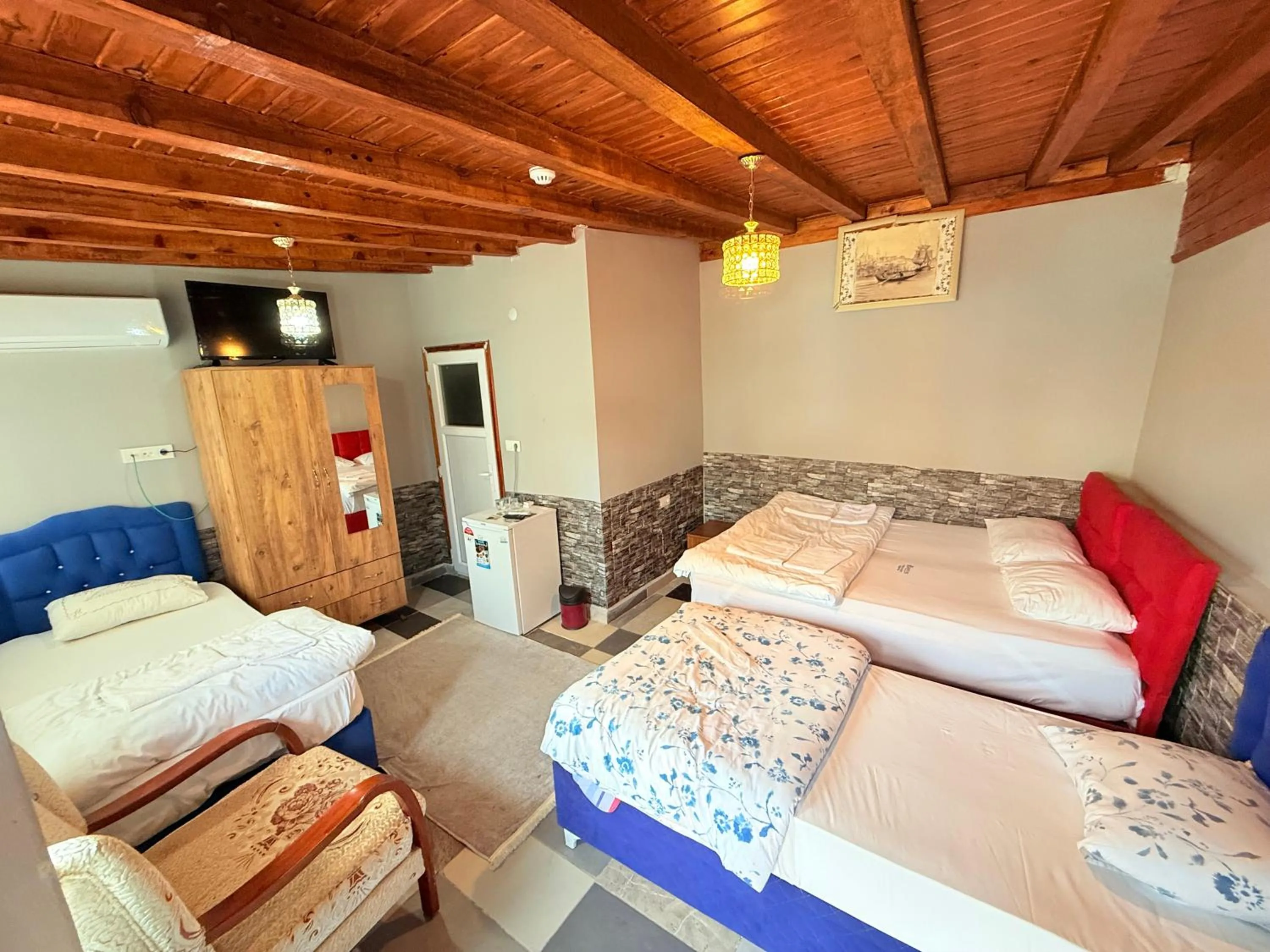 Bed in ÖZ Butik Otel Antik Kent Myrleia