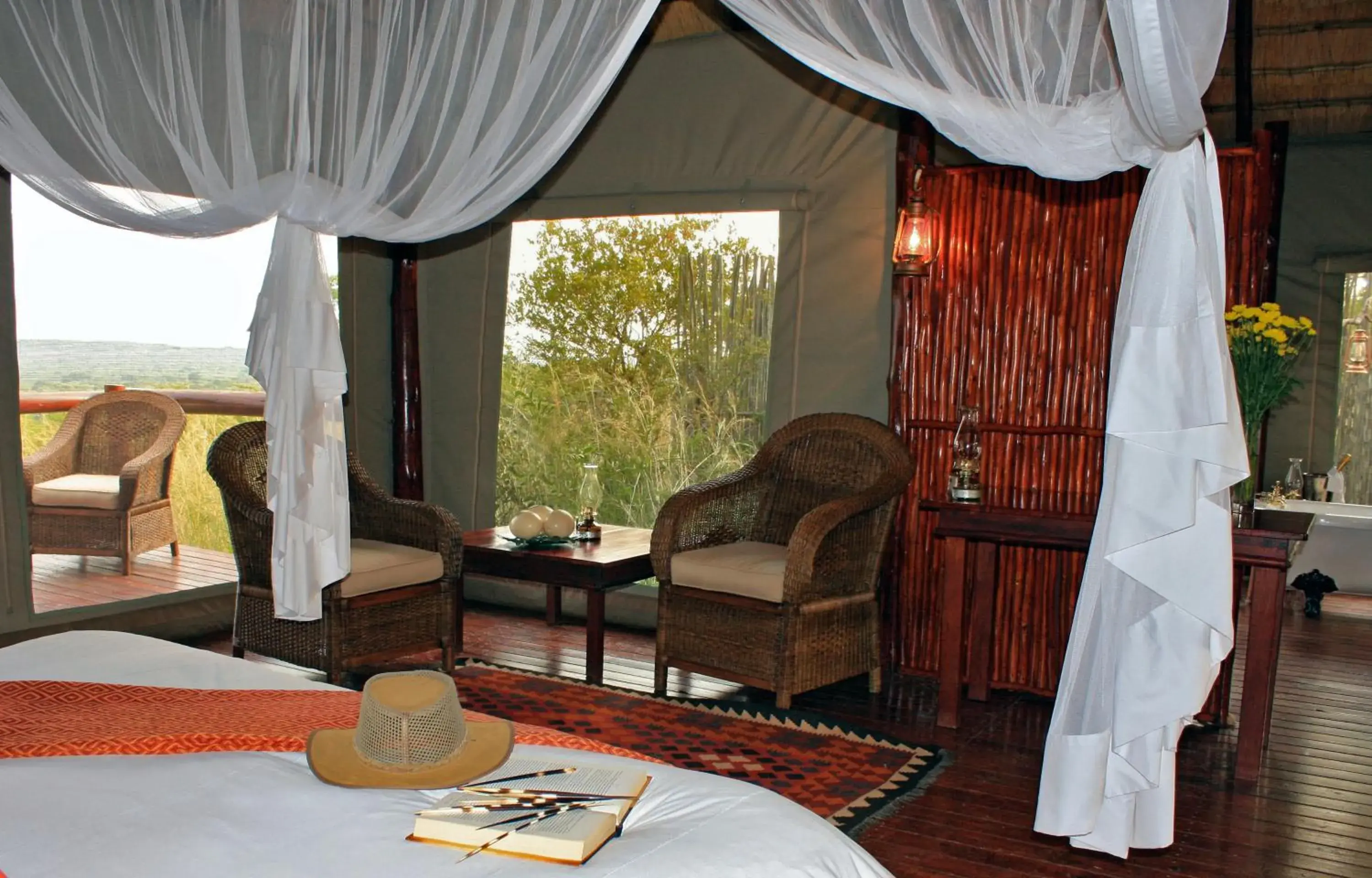 Luxury Tent - single occupancy in Zwahili Private Game Lodge & Spa Luxury Tent - single occupancy in Zwahili Private Game Lodge & Spa
