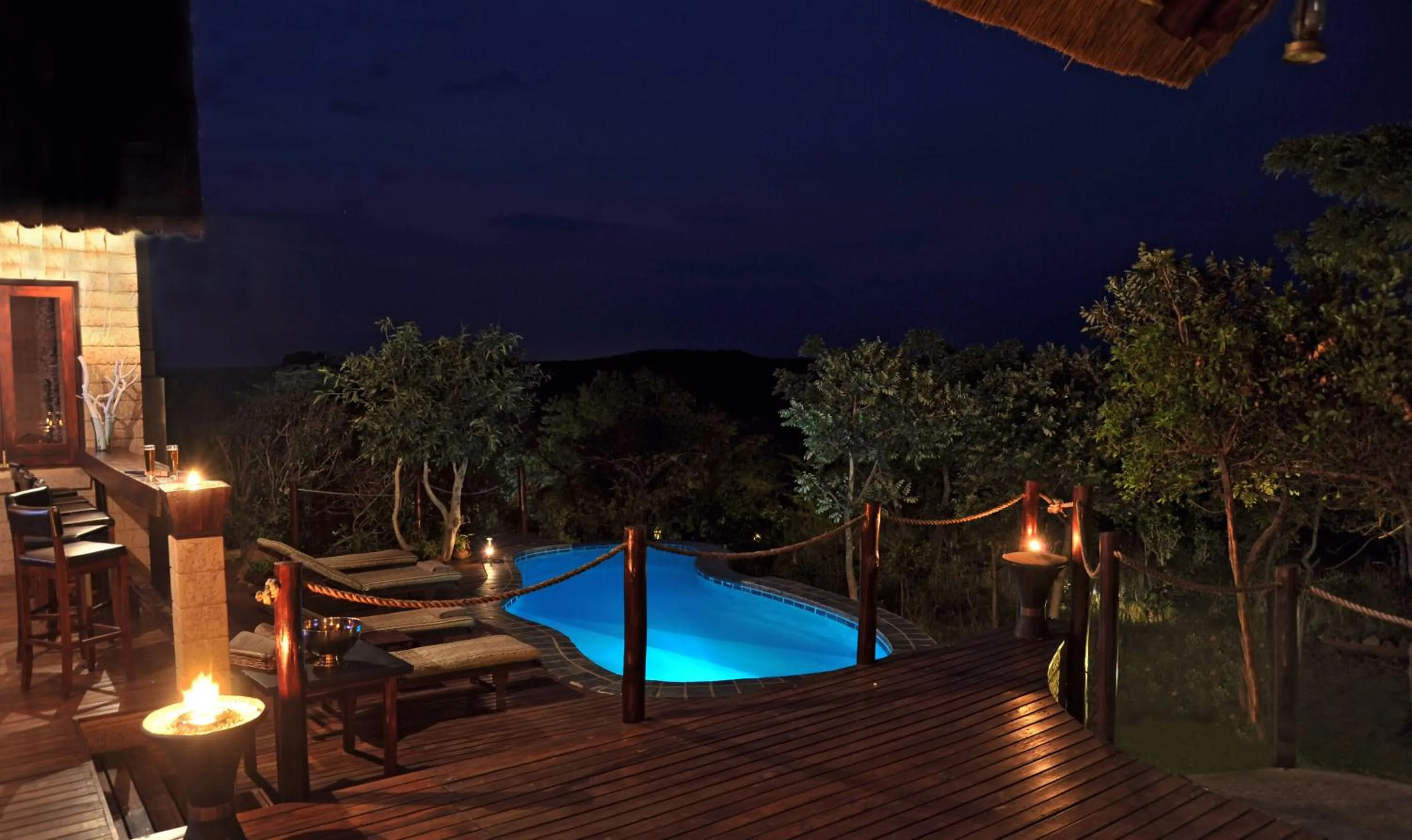 Swimming pool in Zwahili Private Game Lodge & Spa