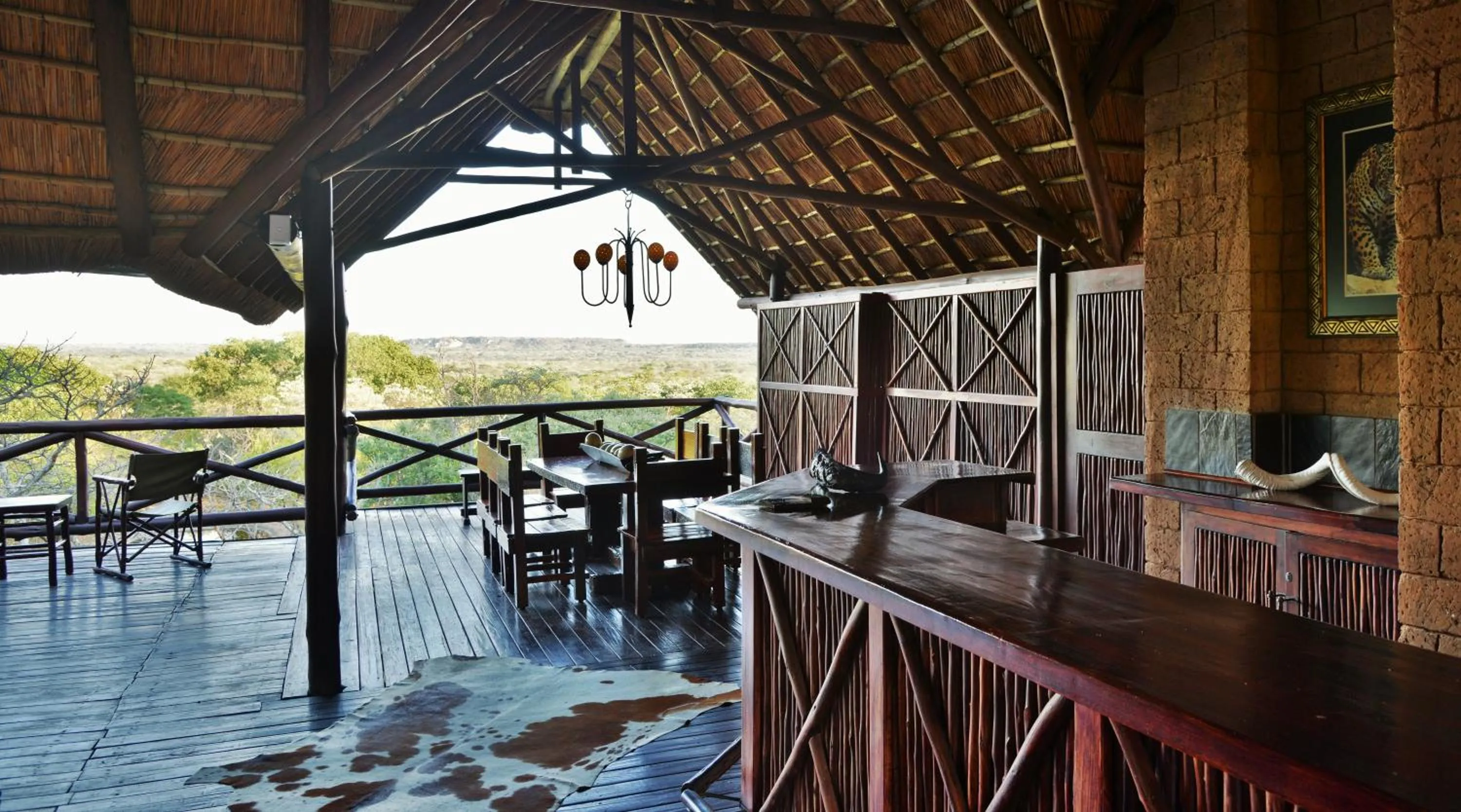 Facade/entrance in Zwahili Private Game Lodge & Spa