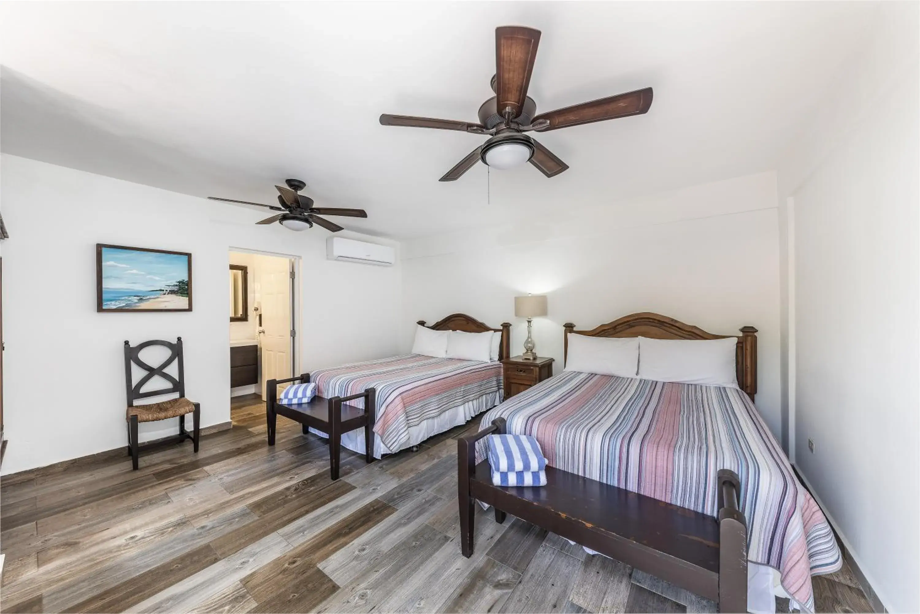 Double Room with Two Double Beds in Casa Isleña Double Room with Two Double Beds in Casa Isleña