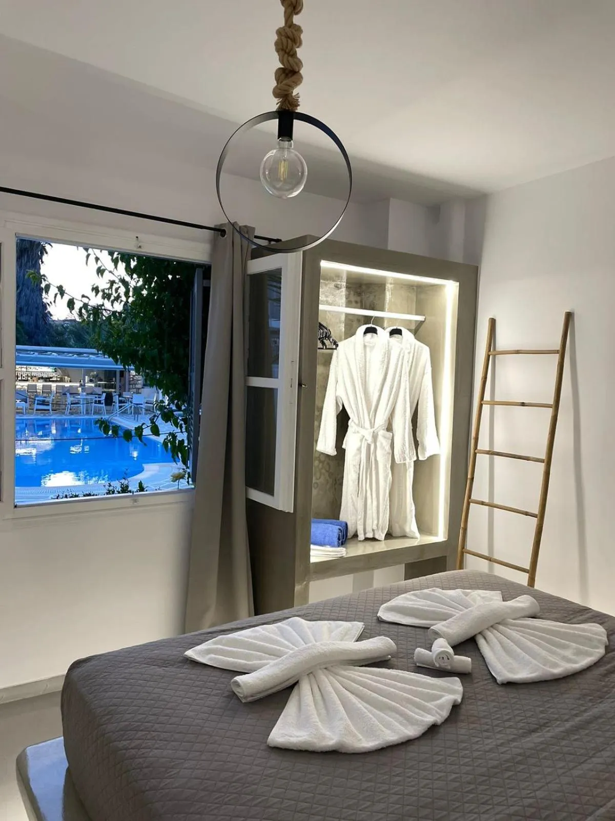 View (from property/room), Bed in Zoumis Residence