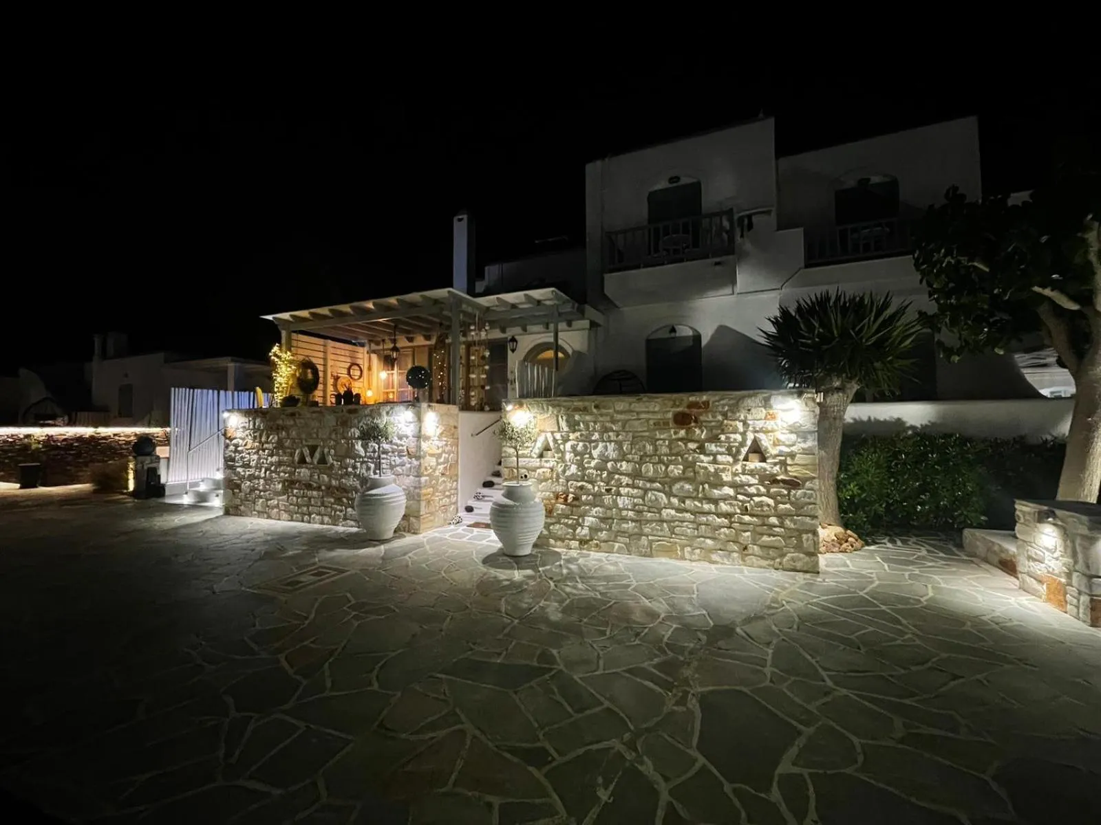 On site in Zoumis Residence