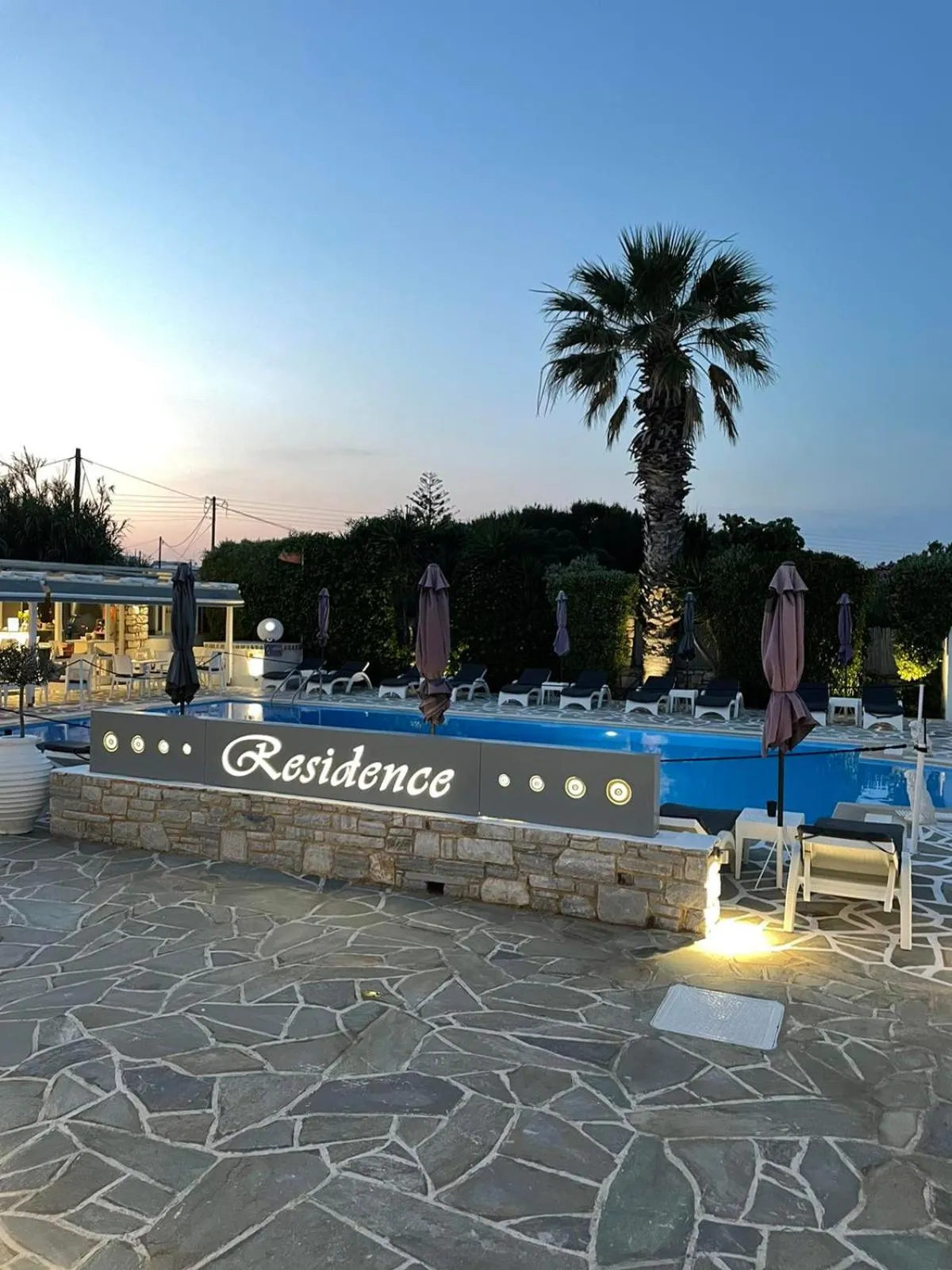 On site in Zoumis Residence