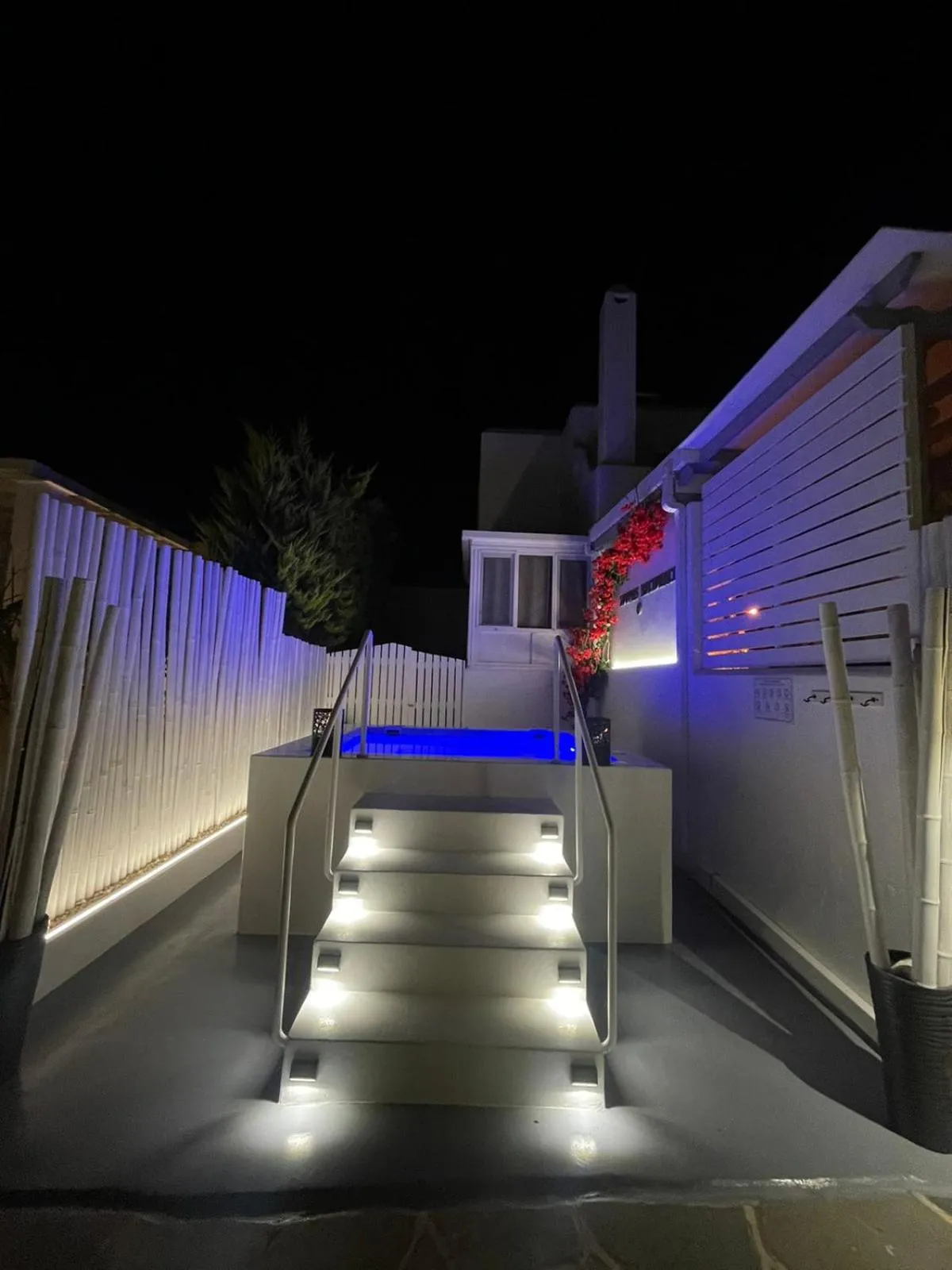 Hot Tub in Zoumis Residence