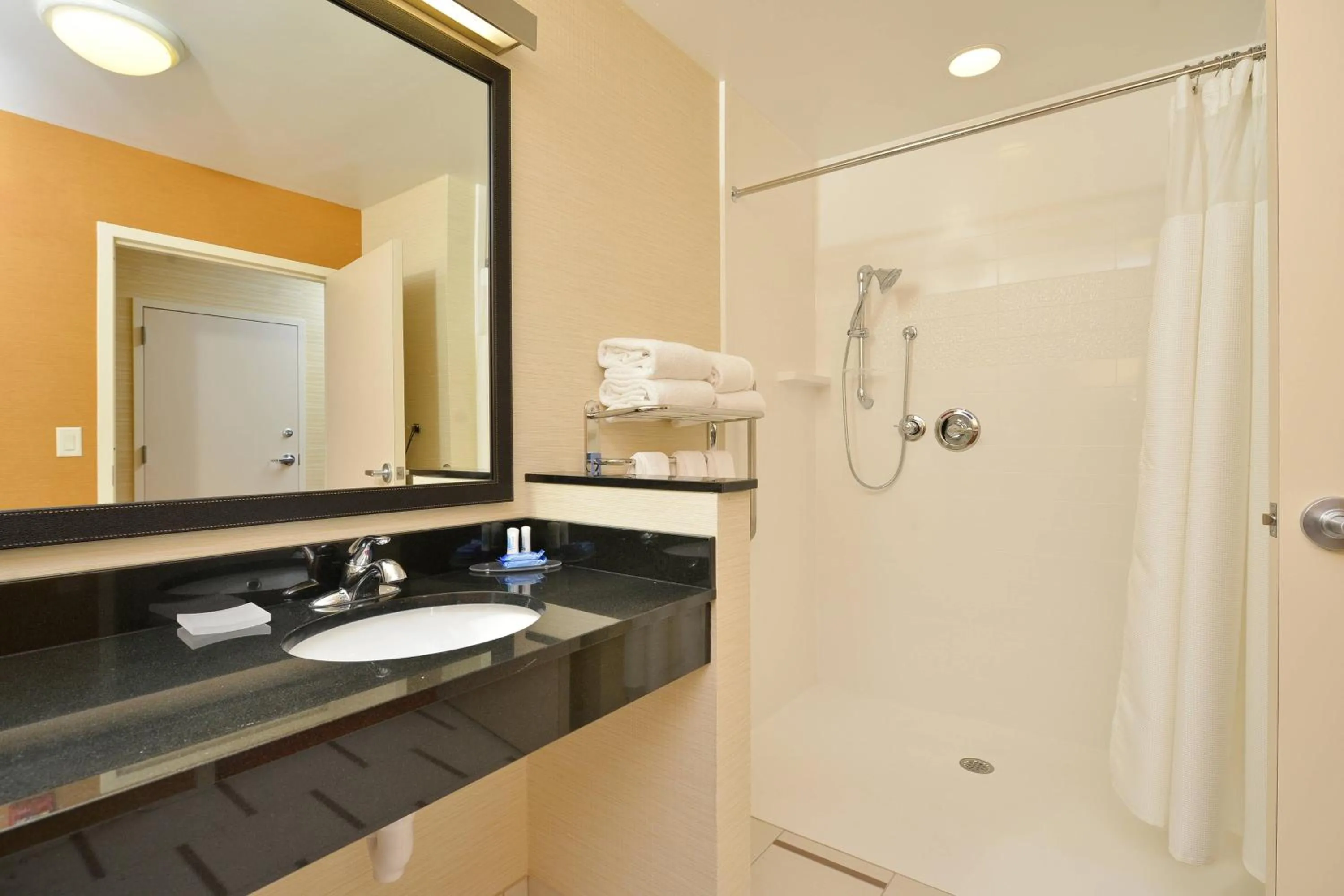 Bathroom in Fairfield Inn & Suites by Marriott Elmira Corning