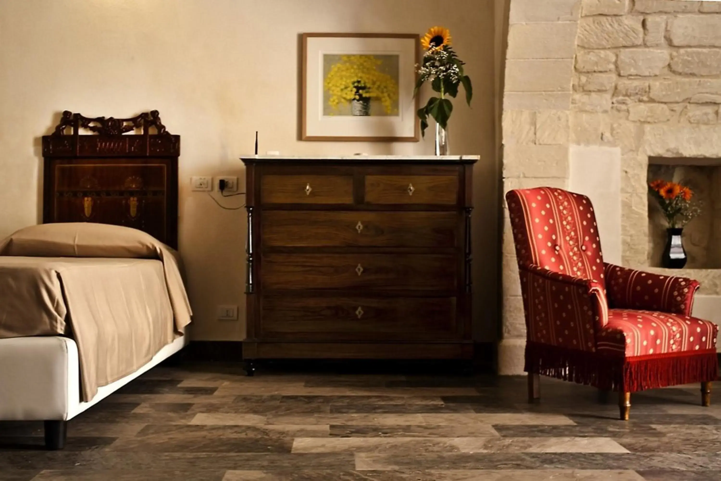 Bedroom in Hotel Dell'Orologio Bedroom in Hotel Dell'Orologio