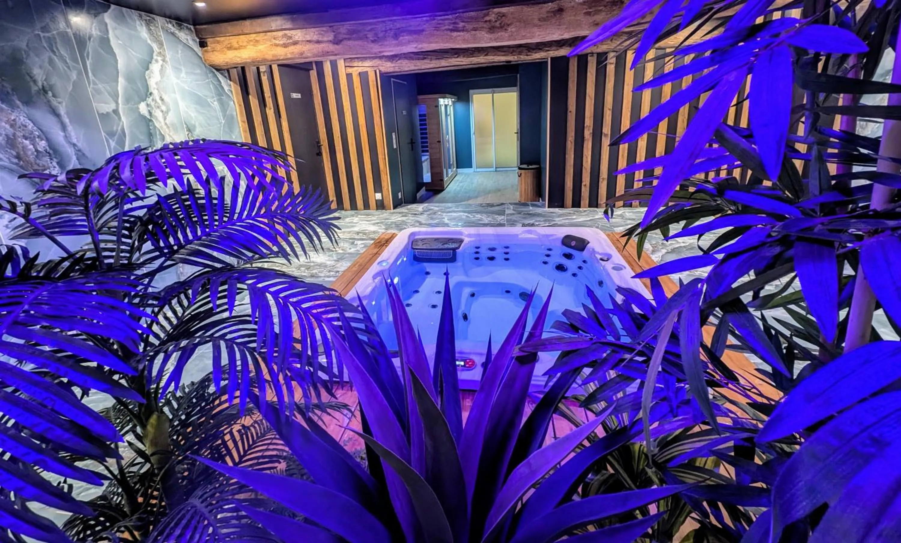 Spa and wellness centre/facilities in Le Relais du Beffroi & SPA