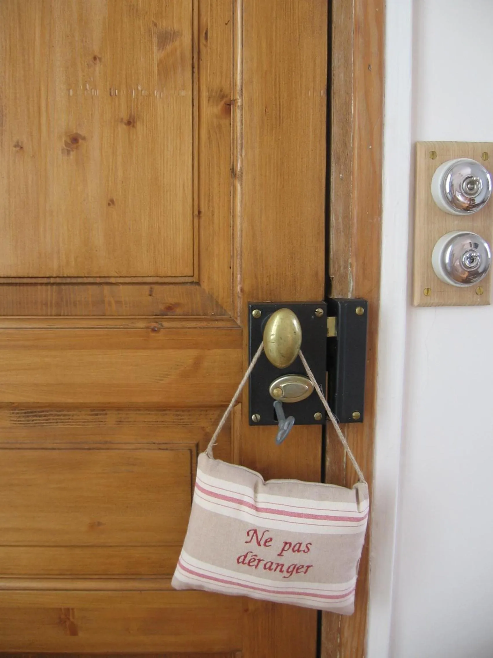 Decorative detail in Chambres d'hôtes Haut de Belleville