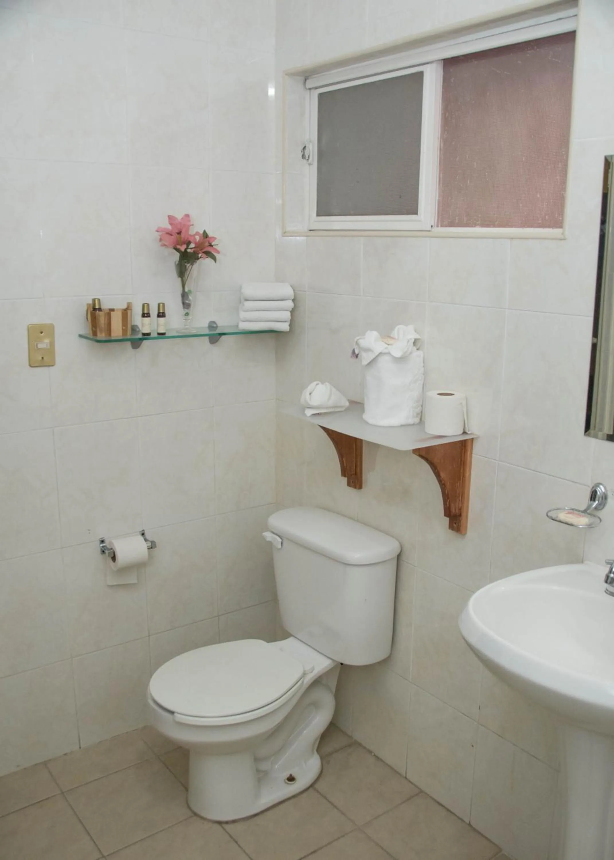 Toilet in Hotel Rincon Real Suites