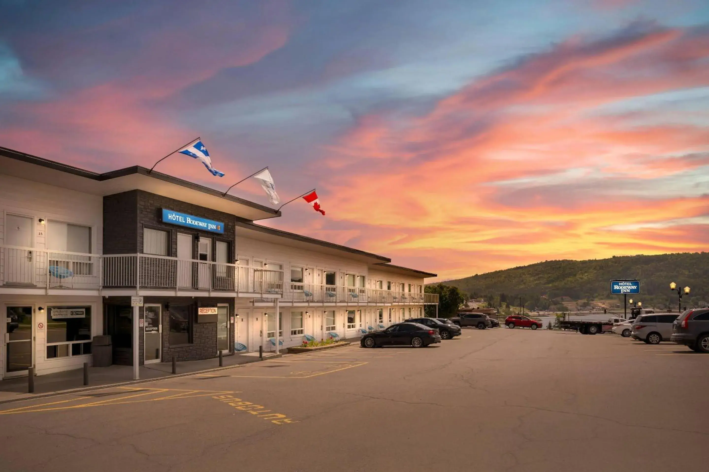 Property building in Rodeway Inn Property building in Rodeway Inn