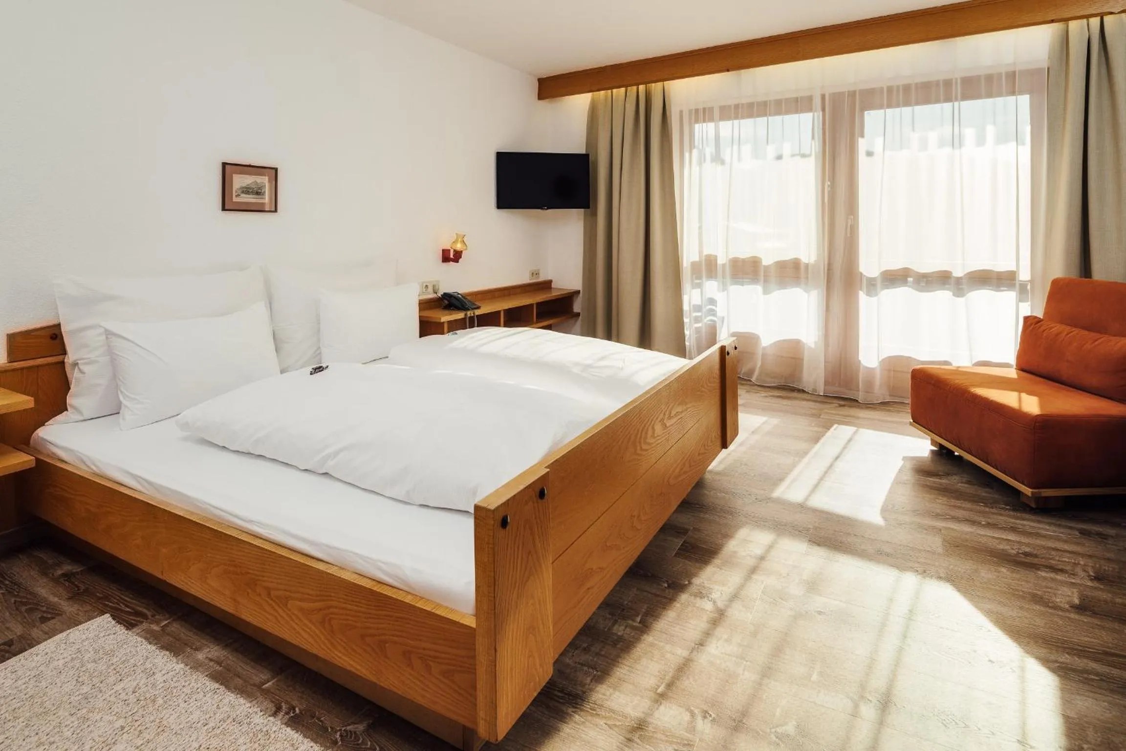 Photo of the whole room, Bed in Hotel Komperdell