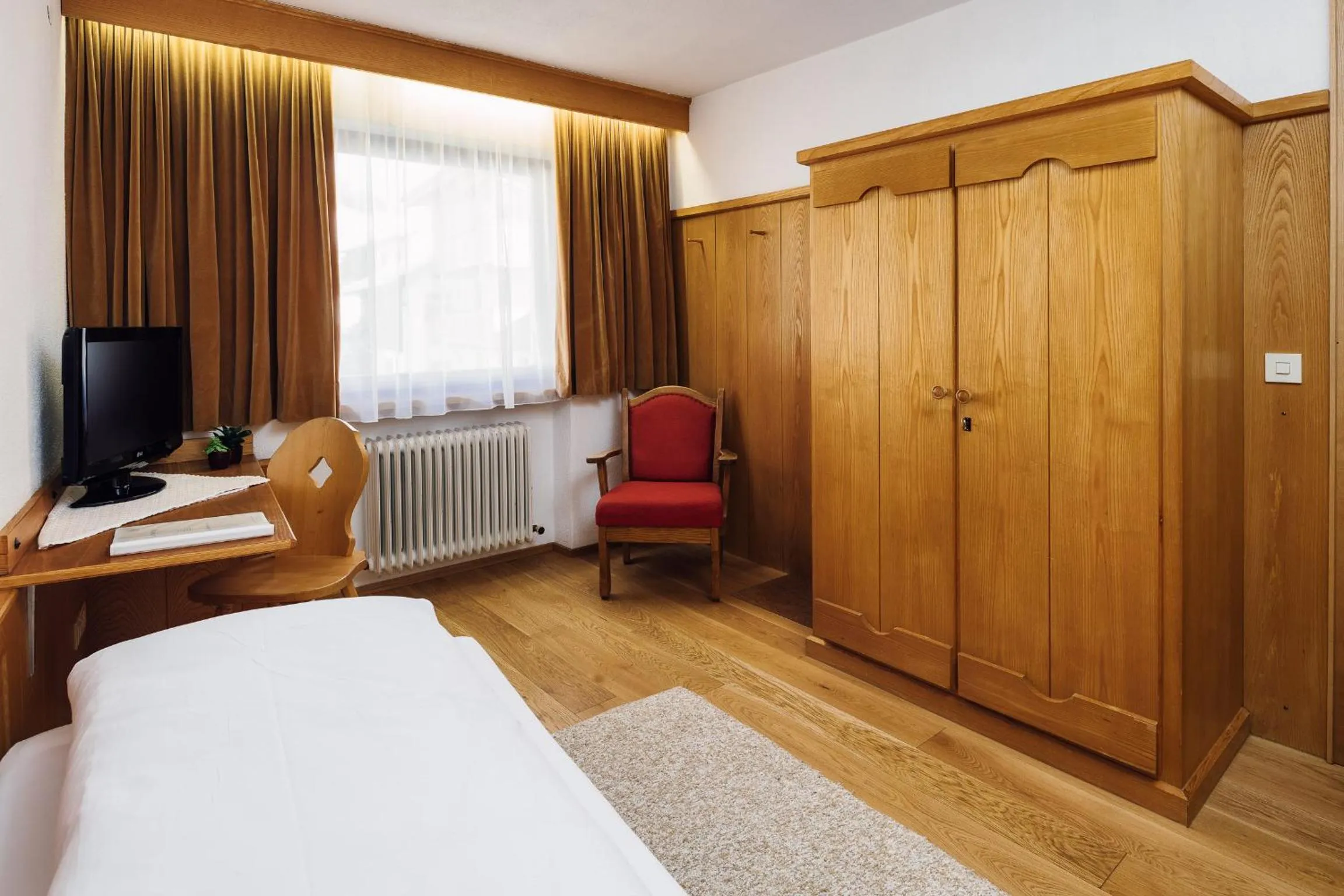 Bed in Hotel Komperdell