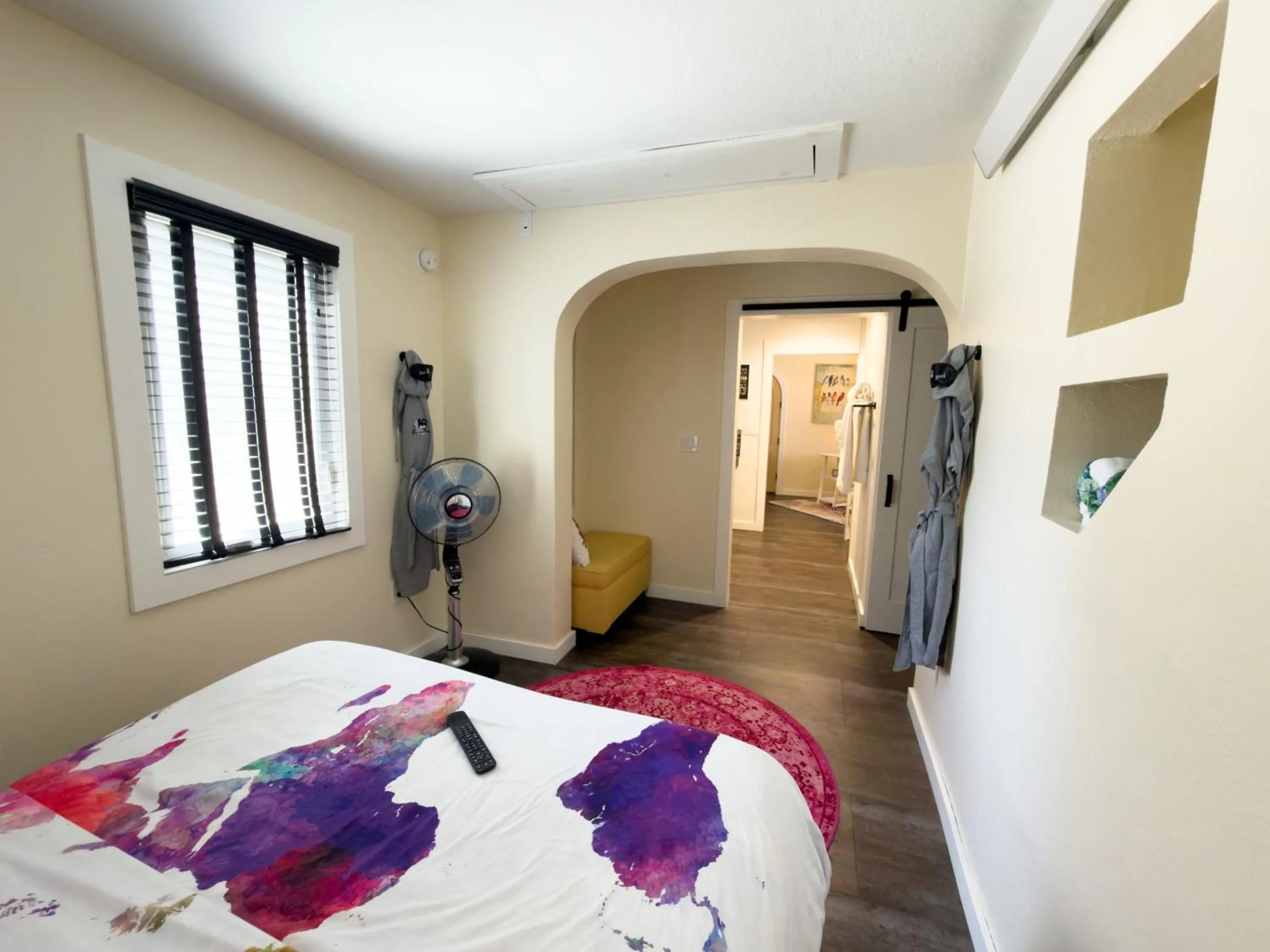 Bedroom, Bed in EO Bungalows, Black Hills