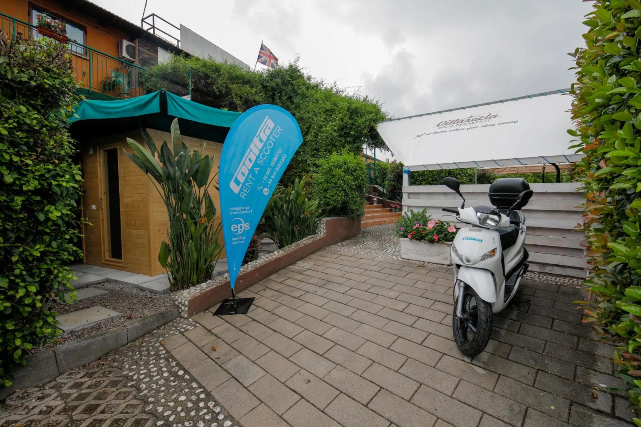 View (from property/room) in Villa Rocla guest house Pompei