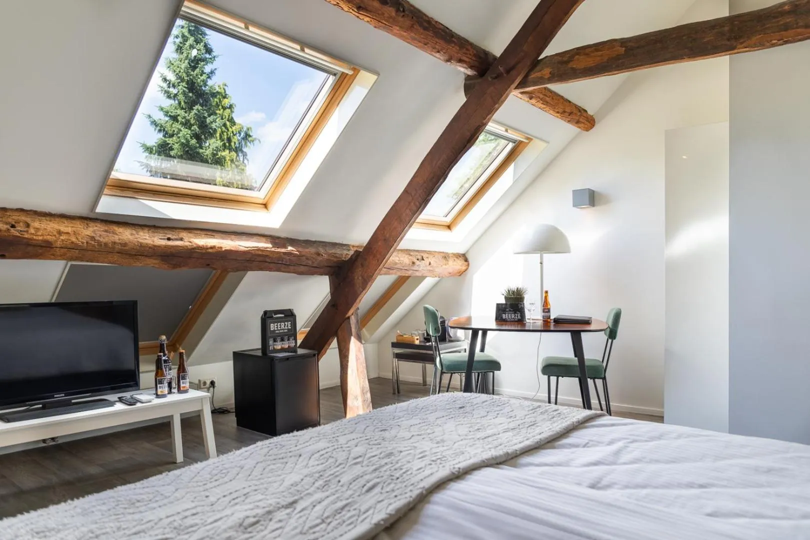 Bed in Beerze Brouwerij Hotel