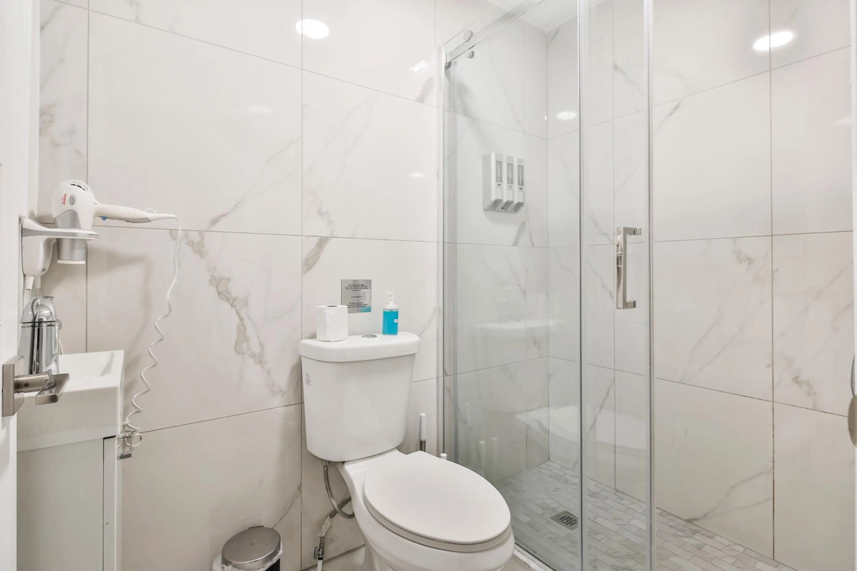 Shower in Parc Avenue Lofts