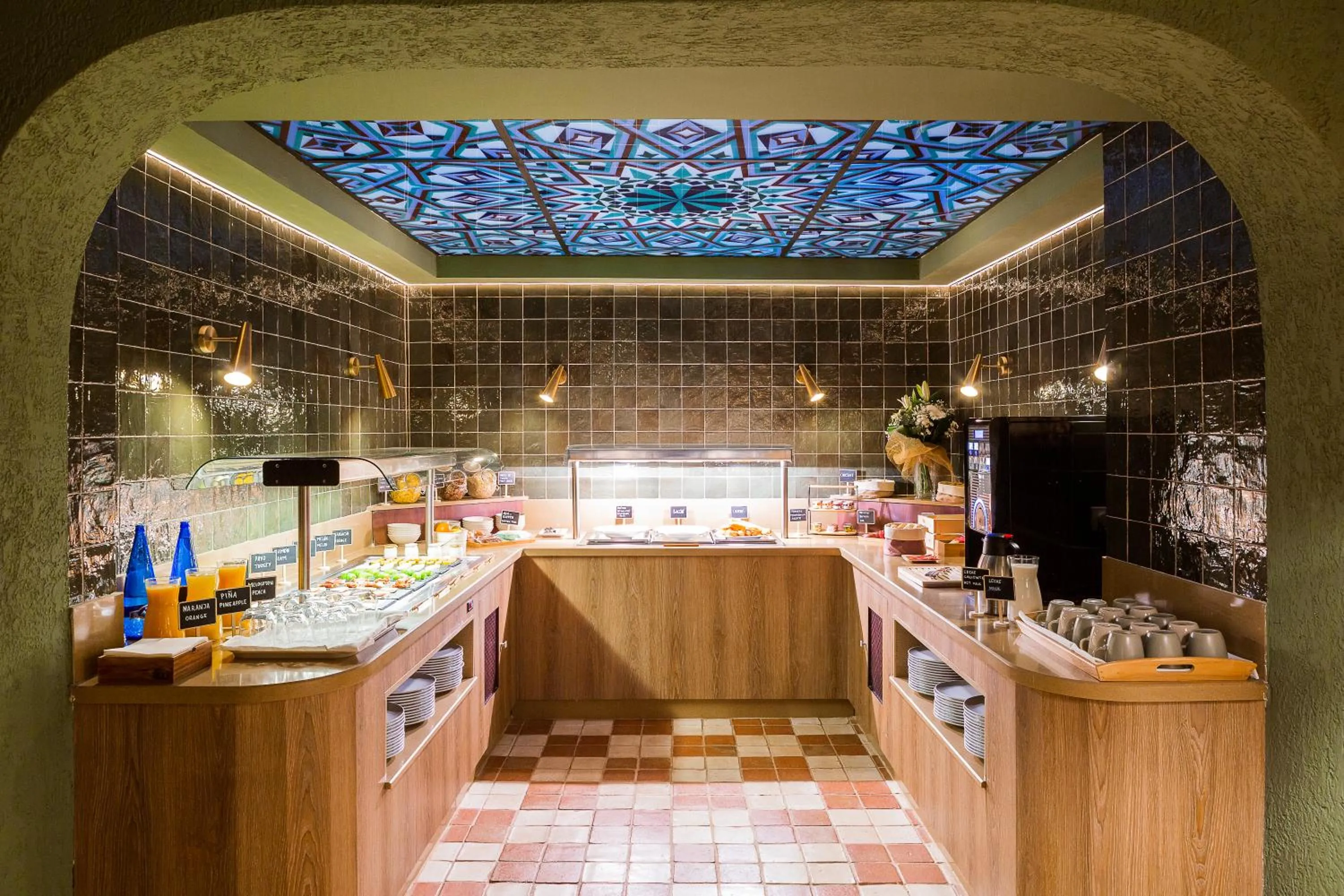 Buffet breakfast in U-Sense Granada Catedral