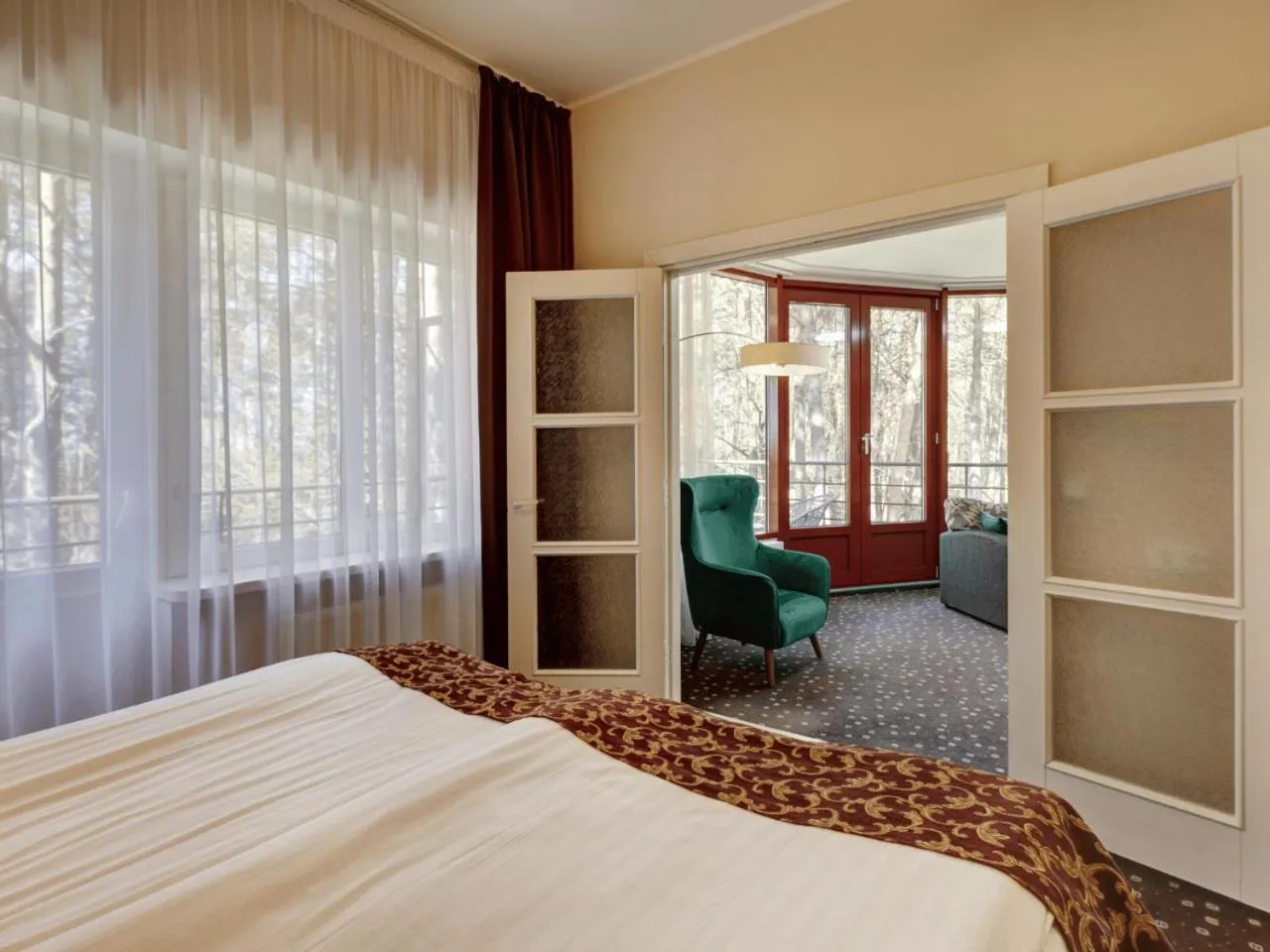 Bed in Narva-Jõesuu Medical Spa