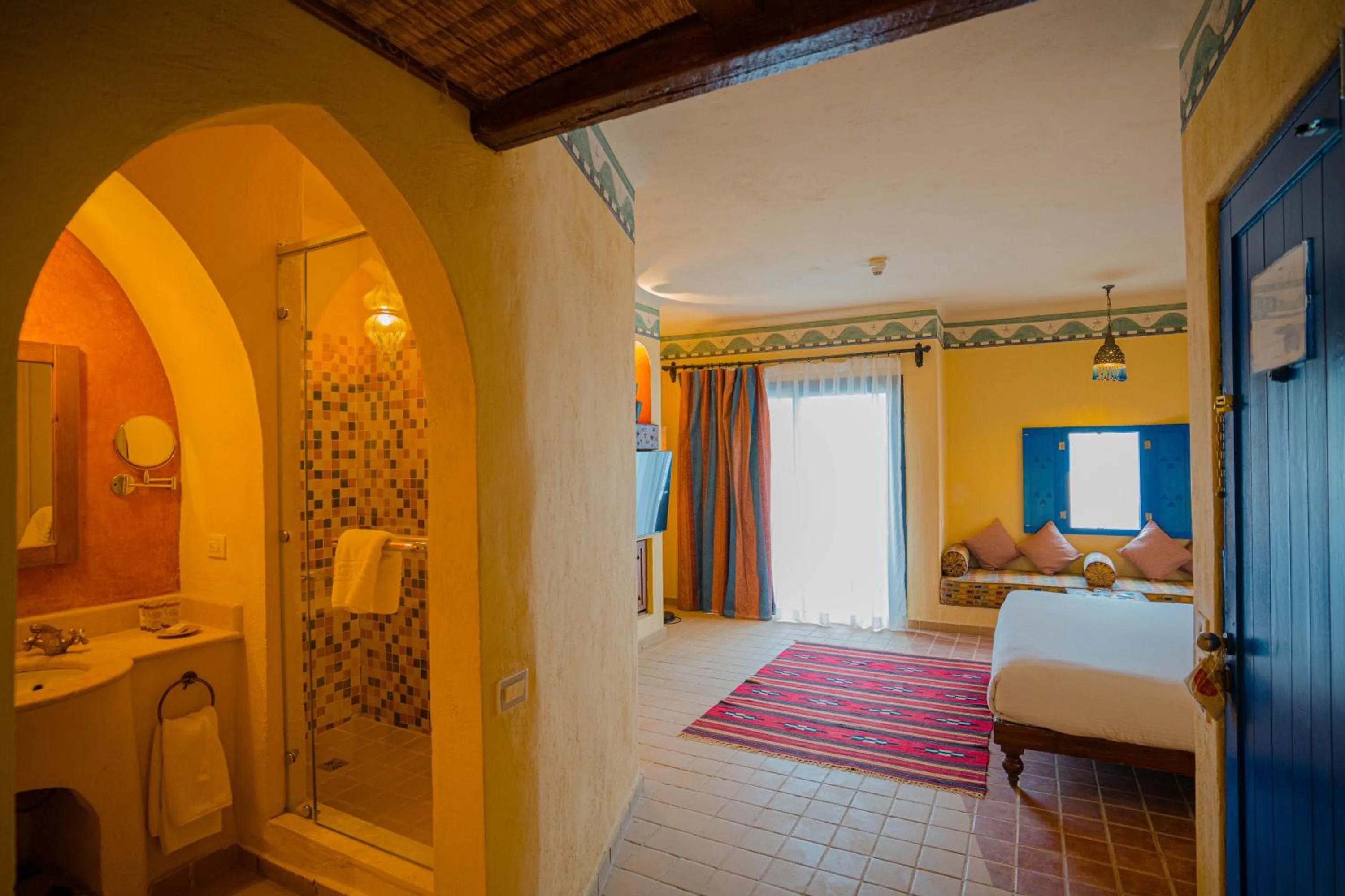 Photo of the whole room, Bed in Marina Lodge at Port Ghalib