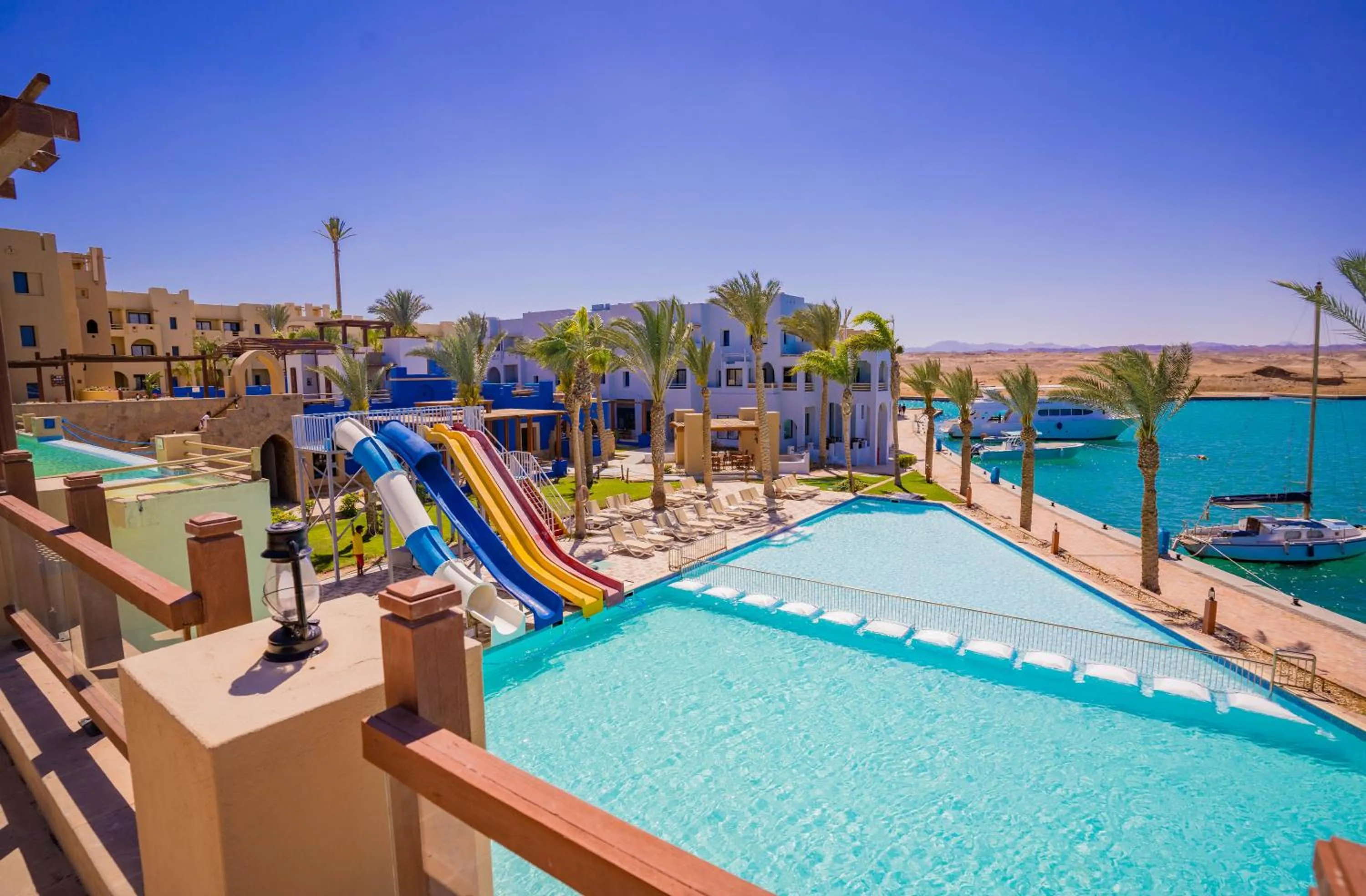 Aqua park in Marina Lodge at Port Ghalib