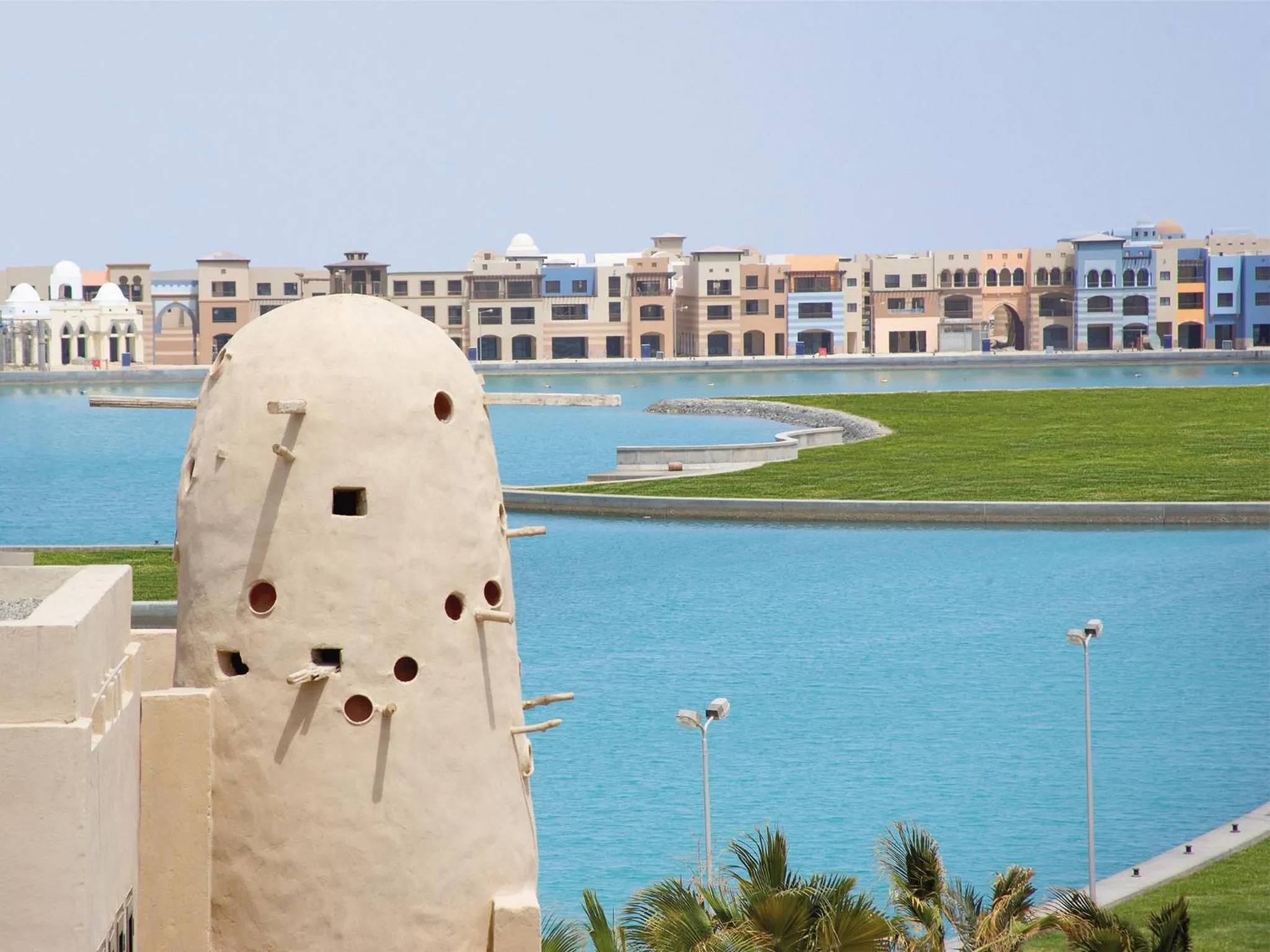 Bird's eye view in Marina Lodge at Port Ghalib