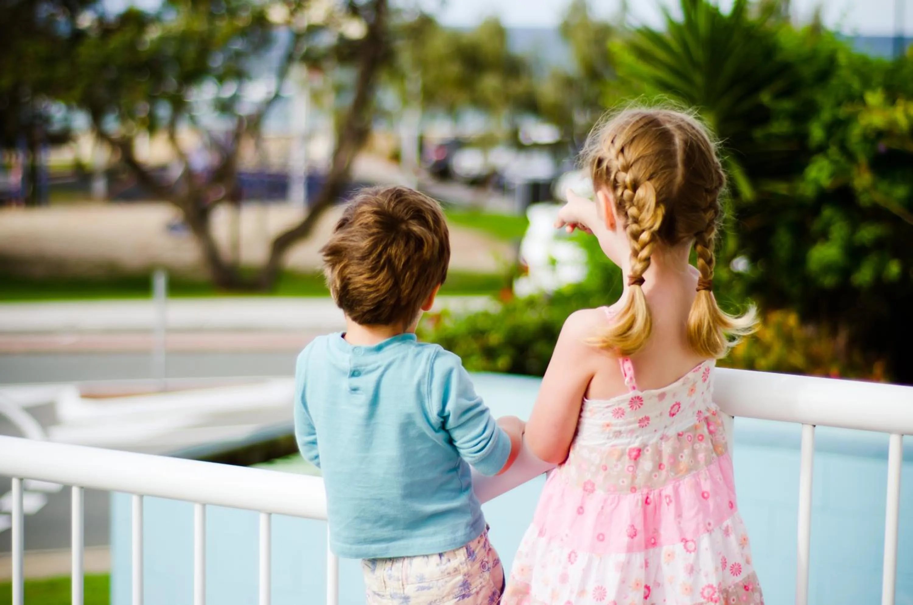 young children in Capeview Apartments - Spectacular Ocean Views