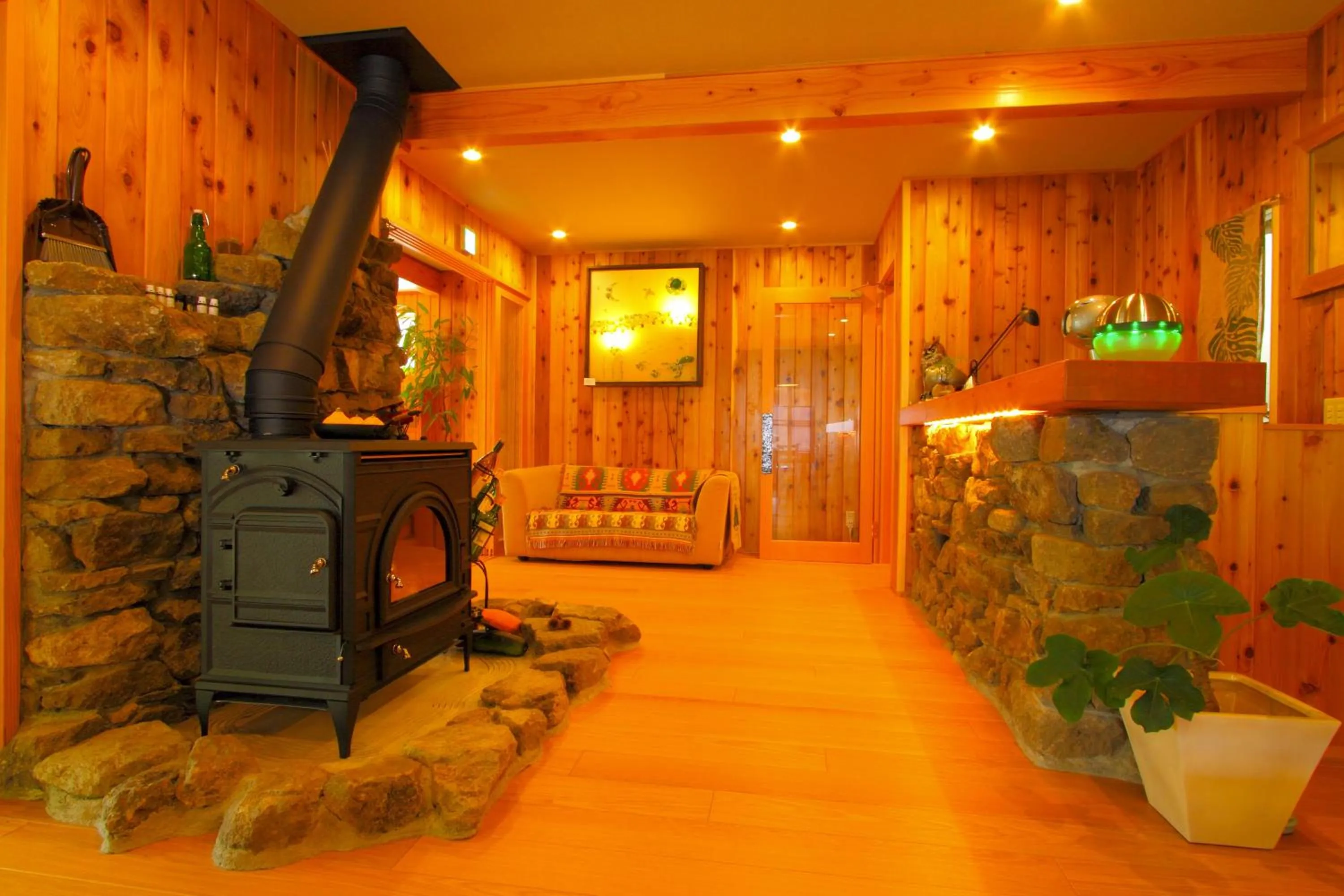 Lobby or reception in Pension Tomato