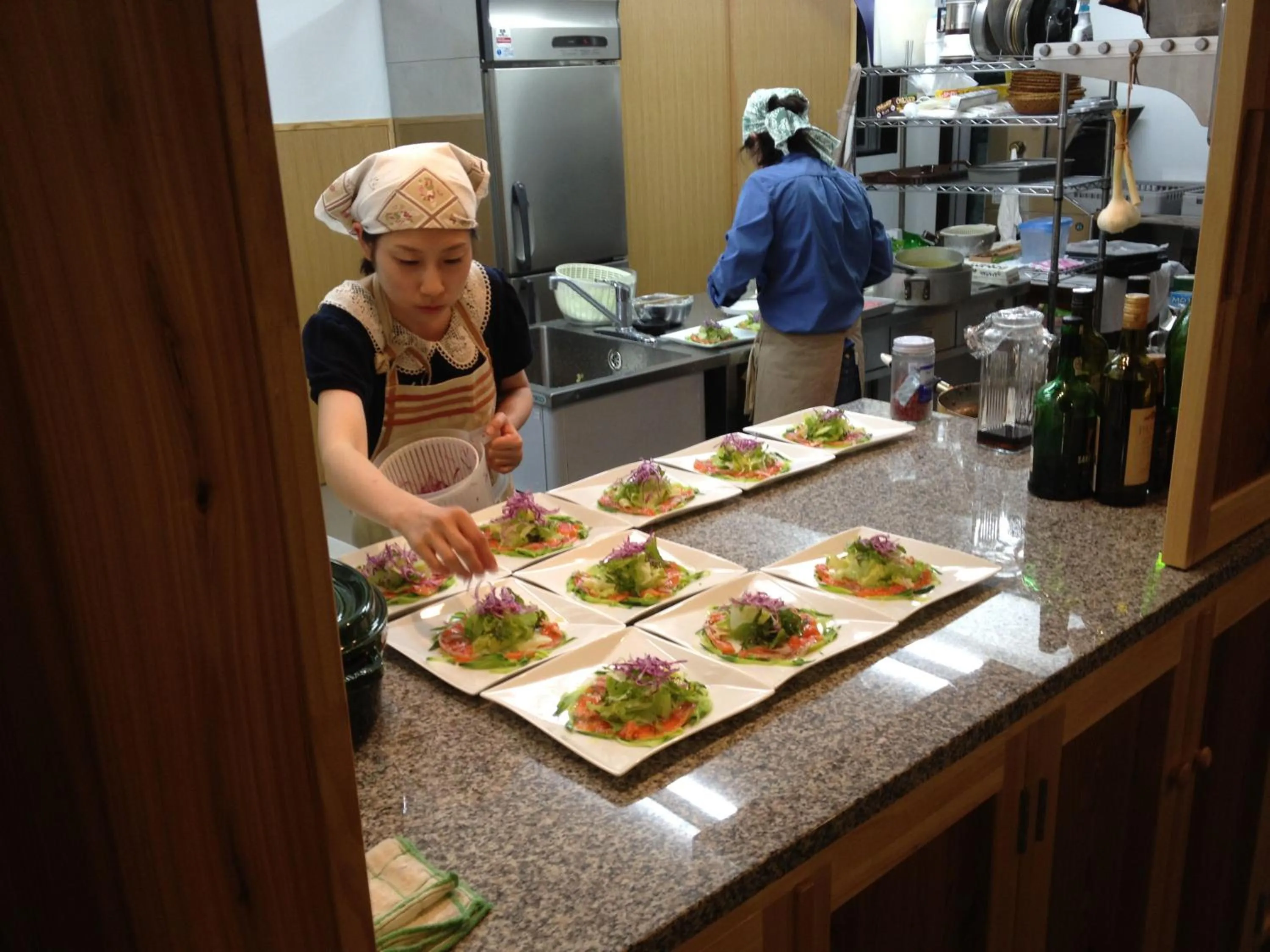 Staff in Pension Tomato