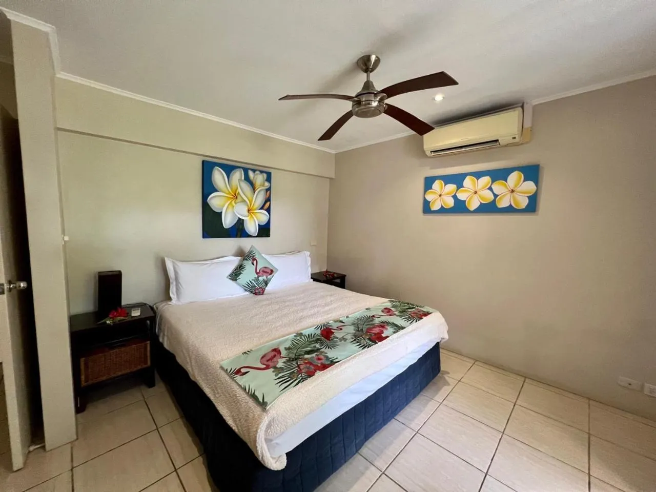 Bed in MG Cocomo Resort Vanuatu